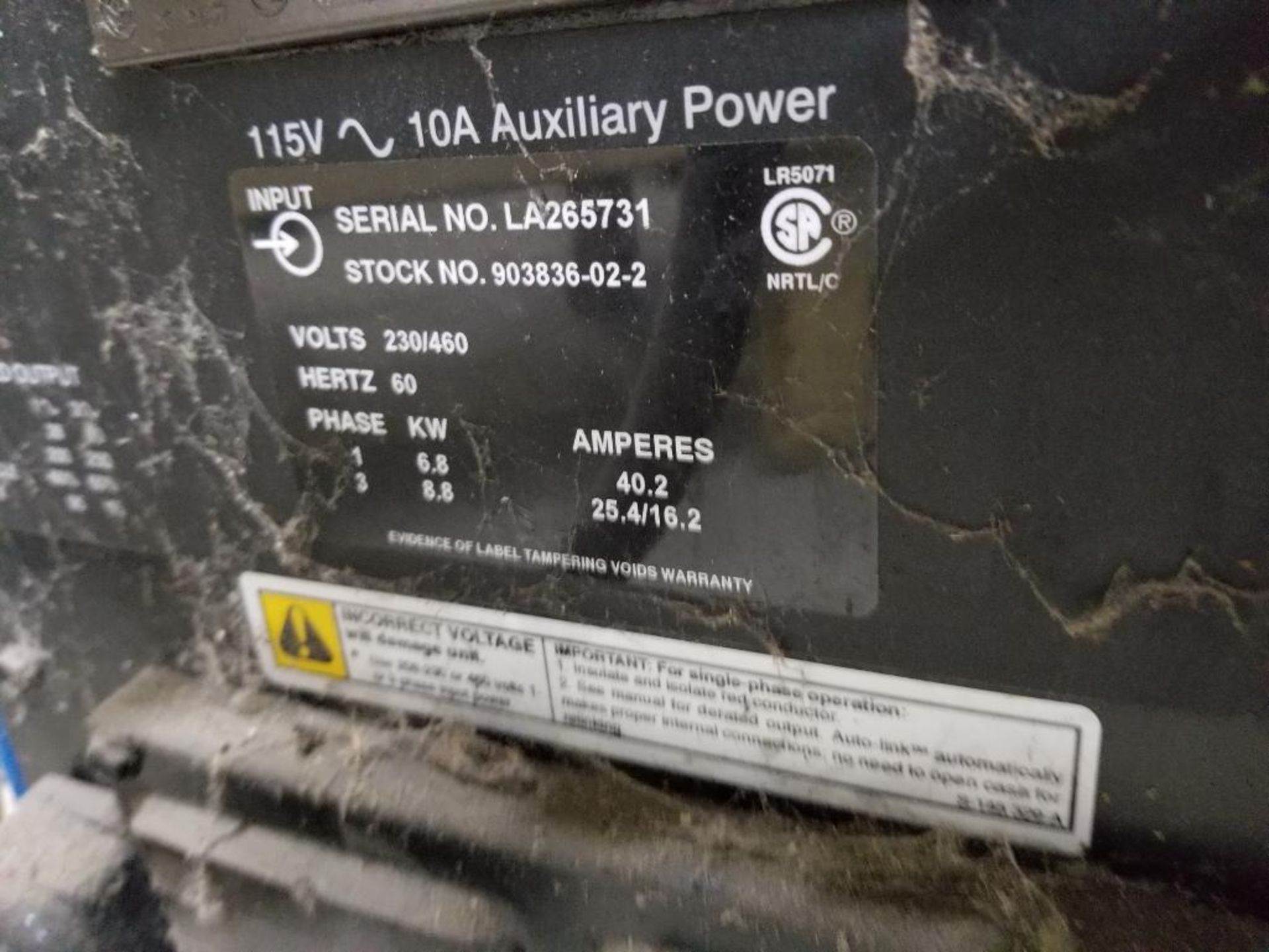 Miller Maxstar 300DX welder power supply. 230/460v single OR 3 phase. - Image 4 of 4