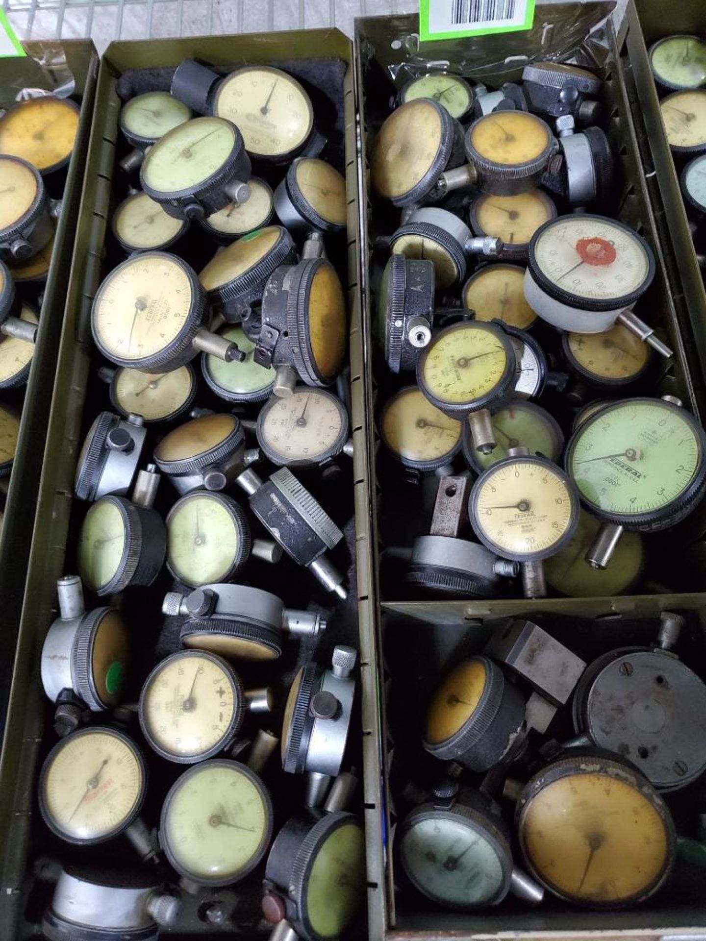 Large assortment of dial indicators. - Image 2 of 2