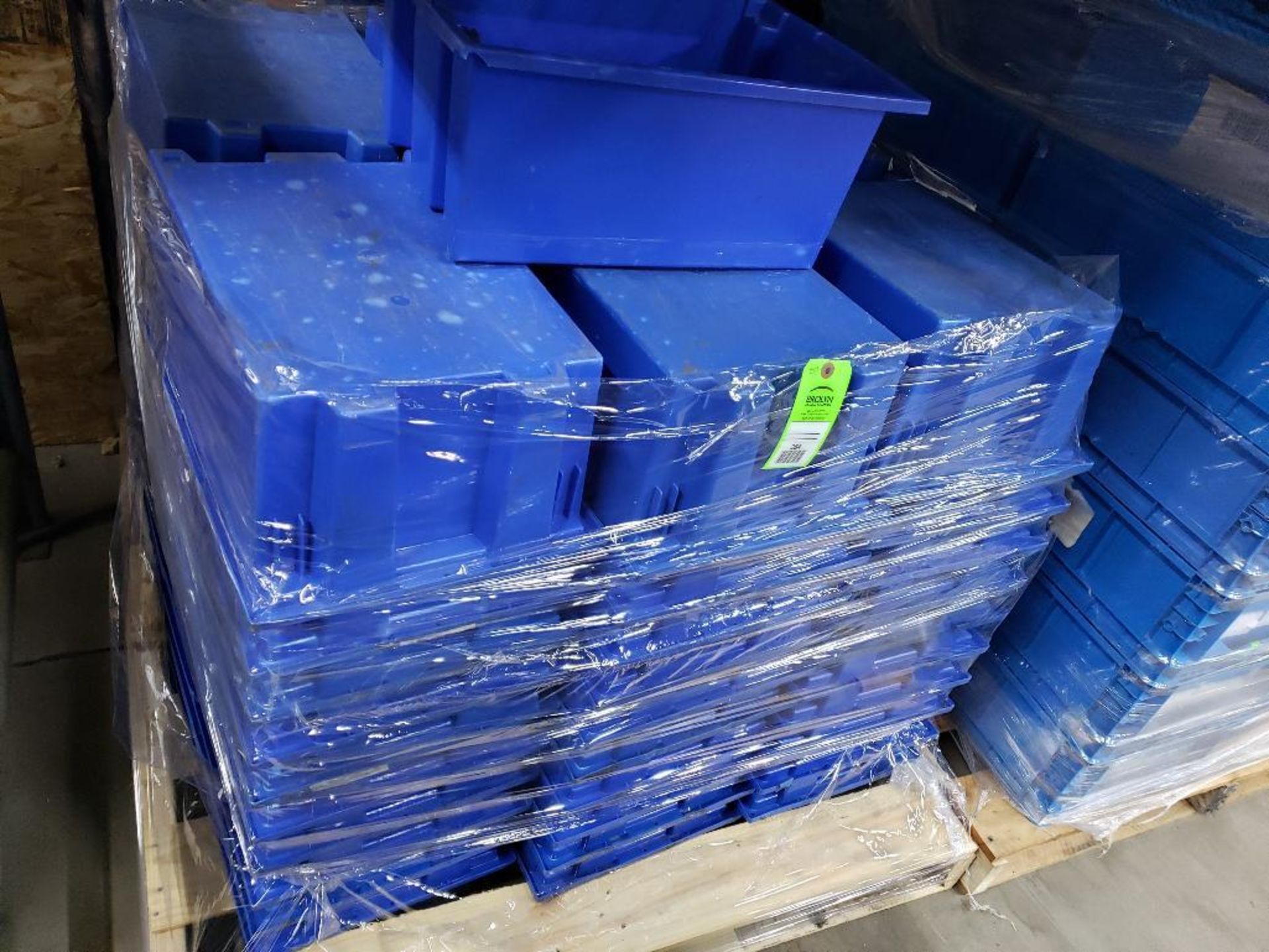 Qty 60 - plastic storage bins. - Image 2 of 3