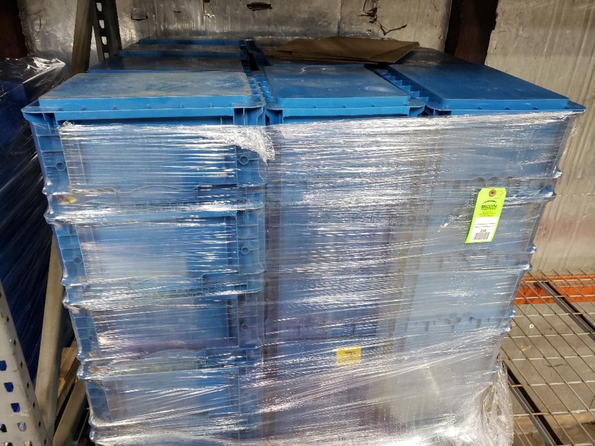 Qty 50 - plastic storage bins.