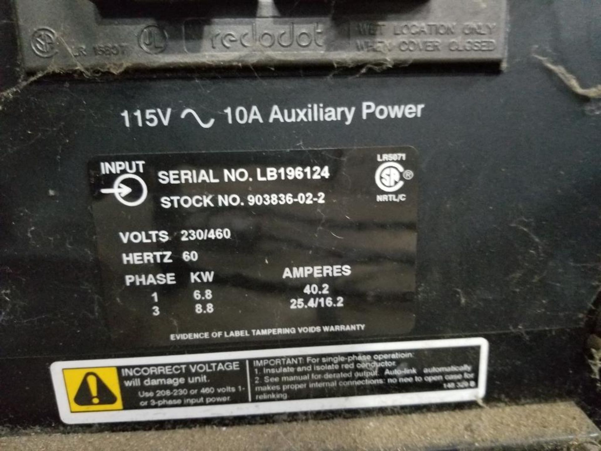 Miller Maxstar 300LX welder power supply. 230/460v single OR 3 phase. - Image 4 of 4