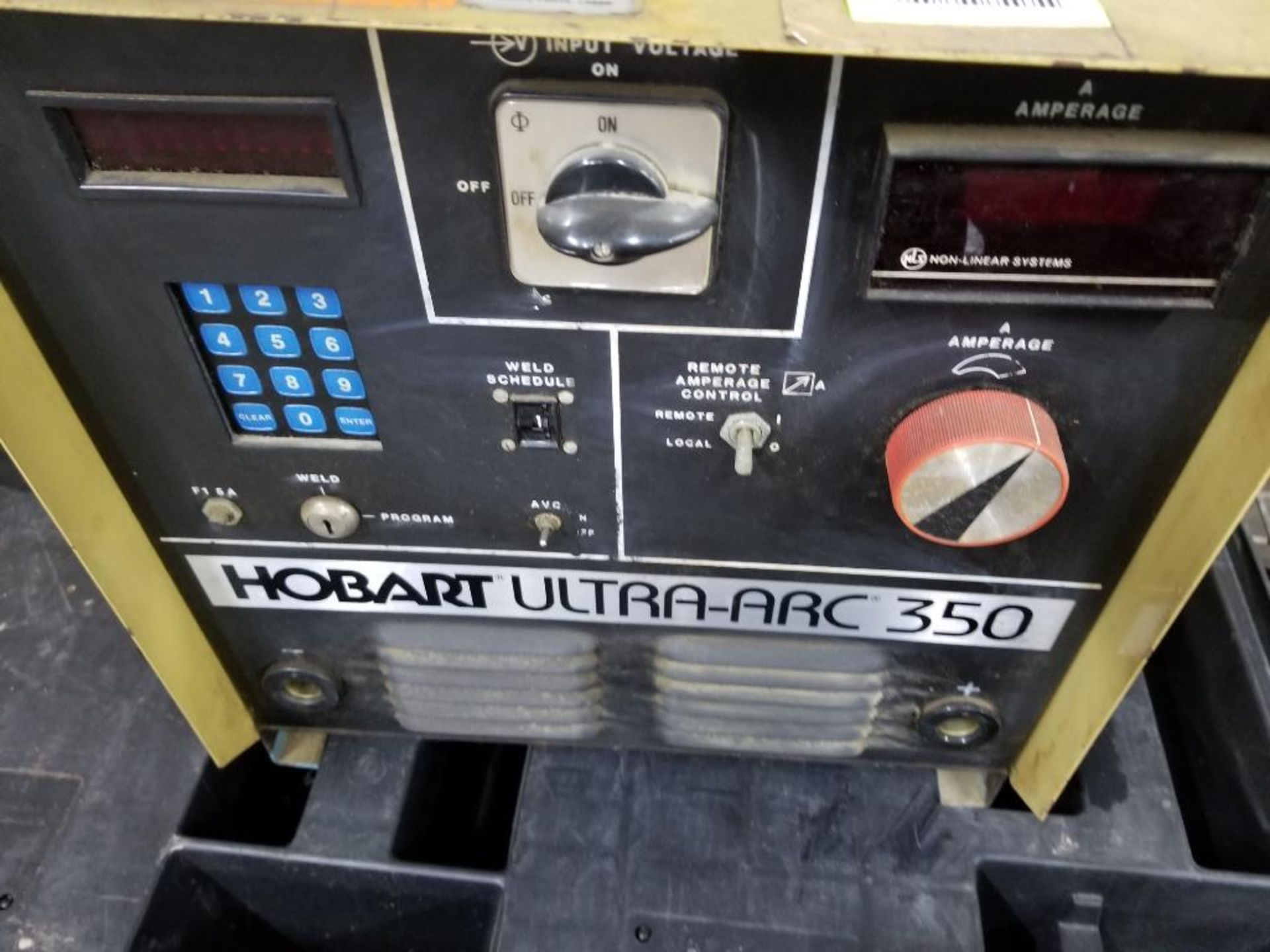 Hobart Ultra-Arc 350 welder power supply. Includes wire feed. - Image 3 of 4