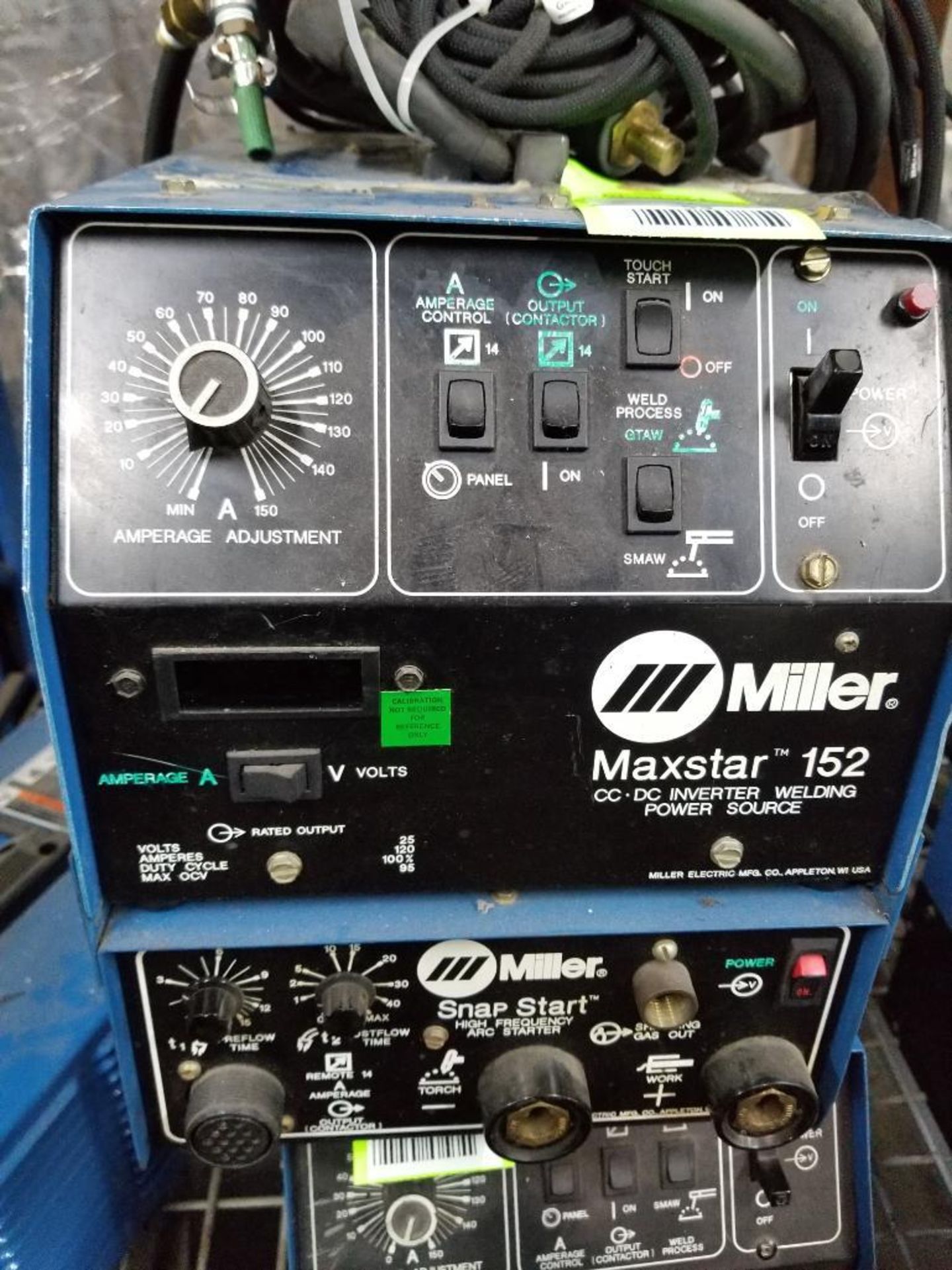 Miller Maxstar 152 CC/DC inverter welding power source. 115/230v single phase. Snapstart. - Image 2 of 3