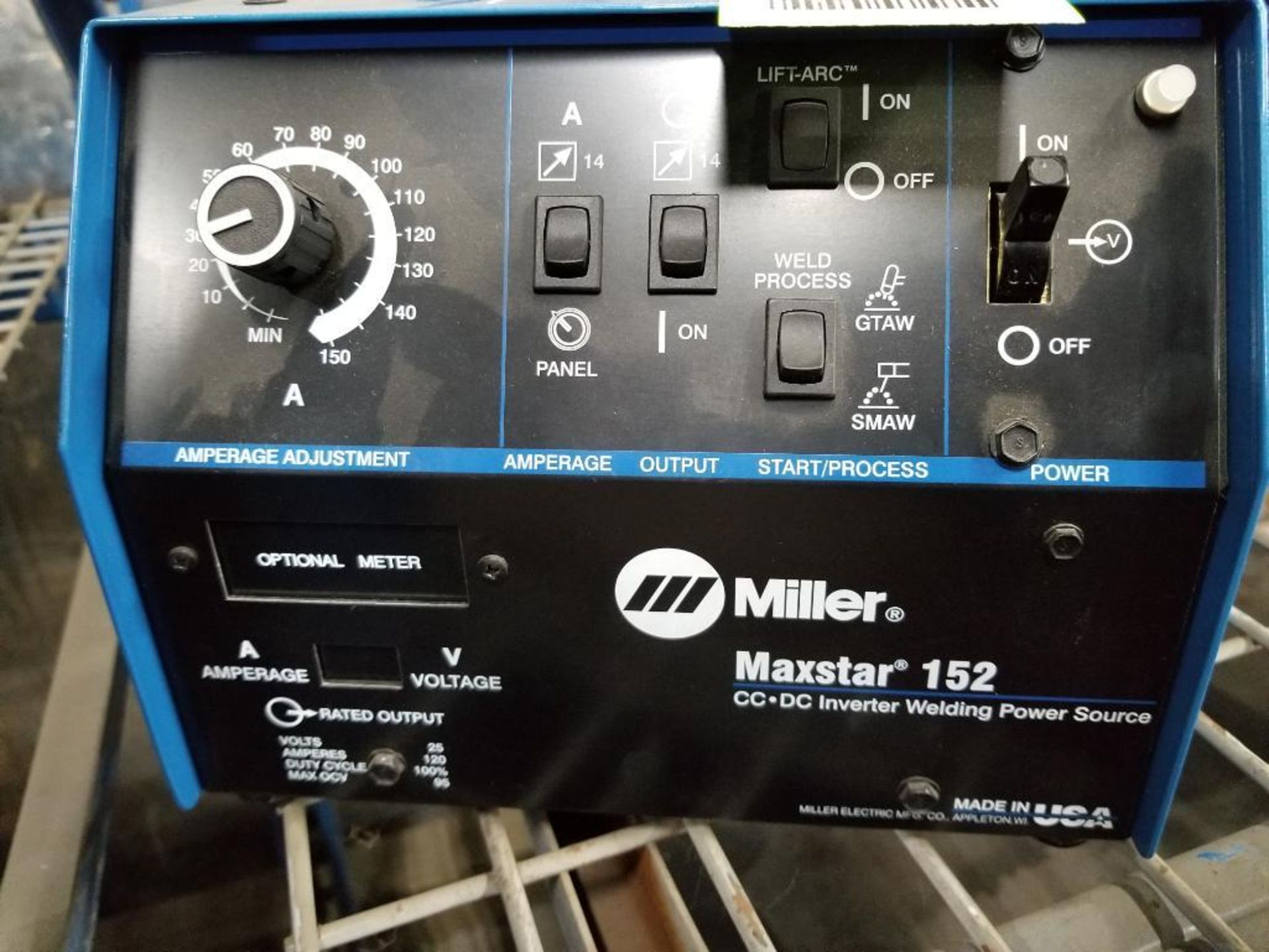 Miller Maxstar 152 CC/DC inverter welding power source. - Image 2 of 2