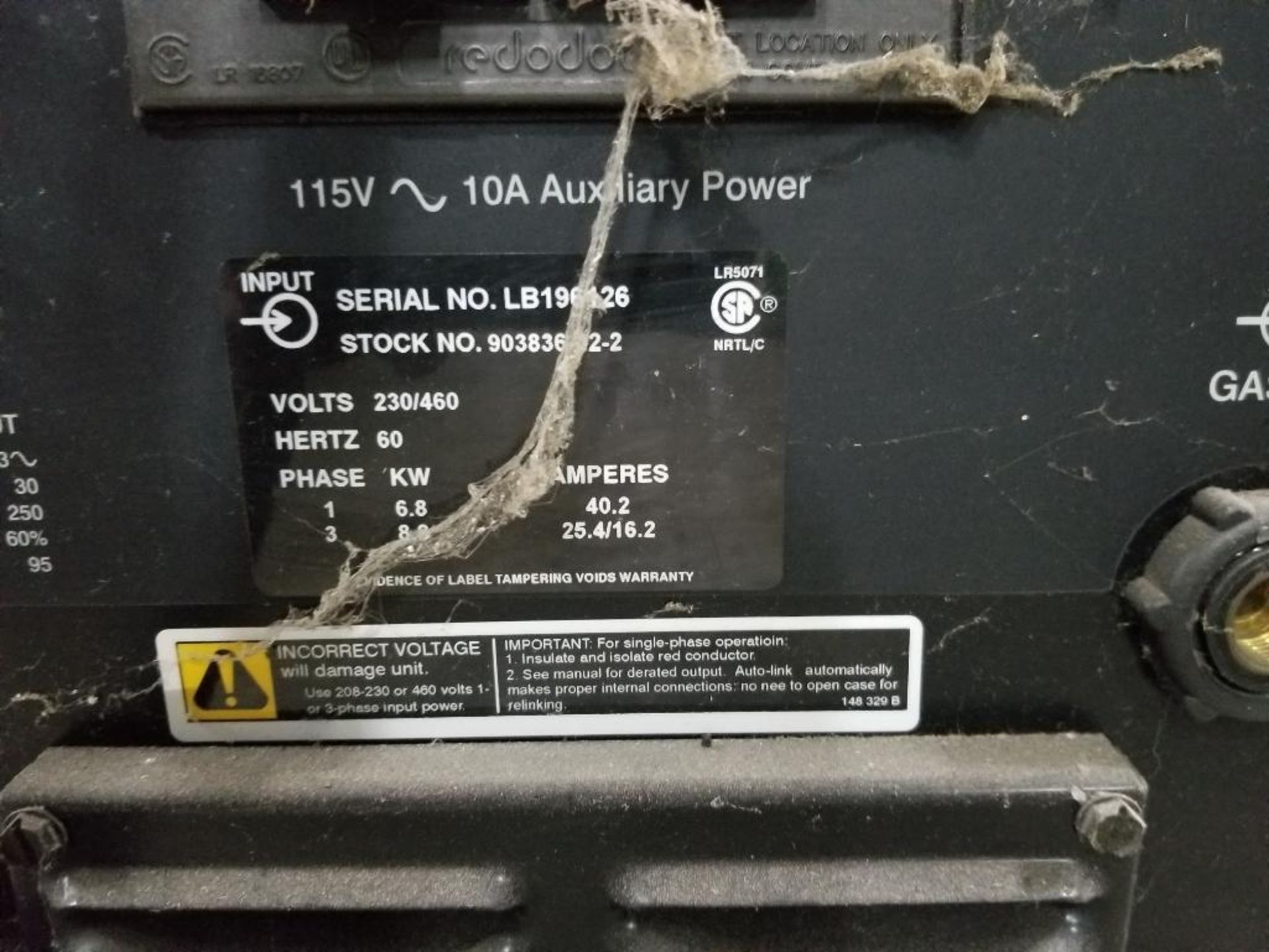 Miller Maxstar 300LX welder power supply. 230/460v single OR 3 phase. - Image 3 of 3