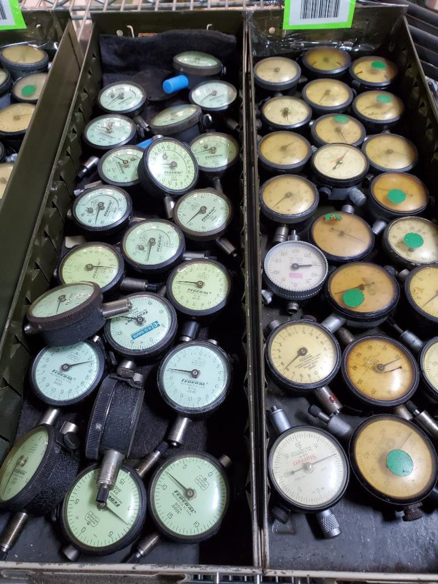 Large assortment of dial indicators. - Image 2 of 2