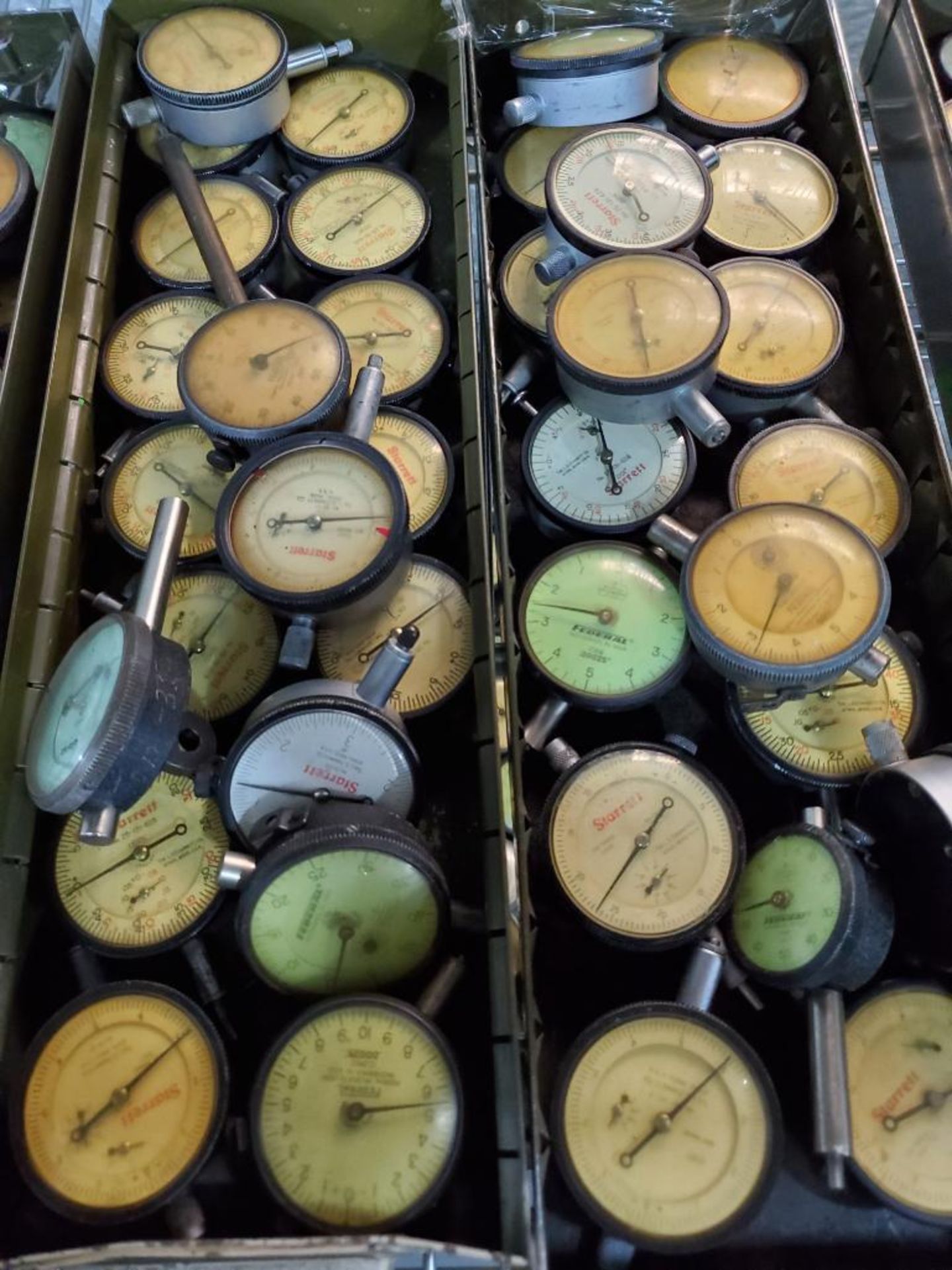 Large assortment of dial indicators. - Image 2 of 2