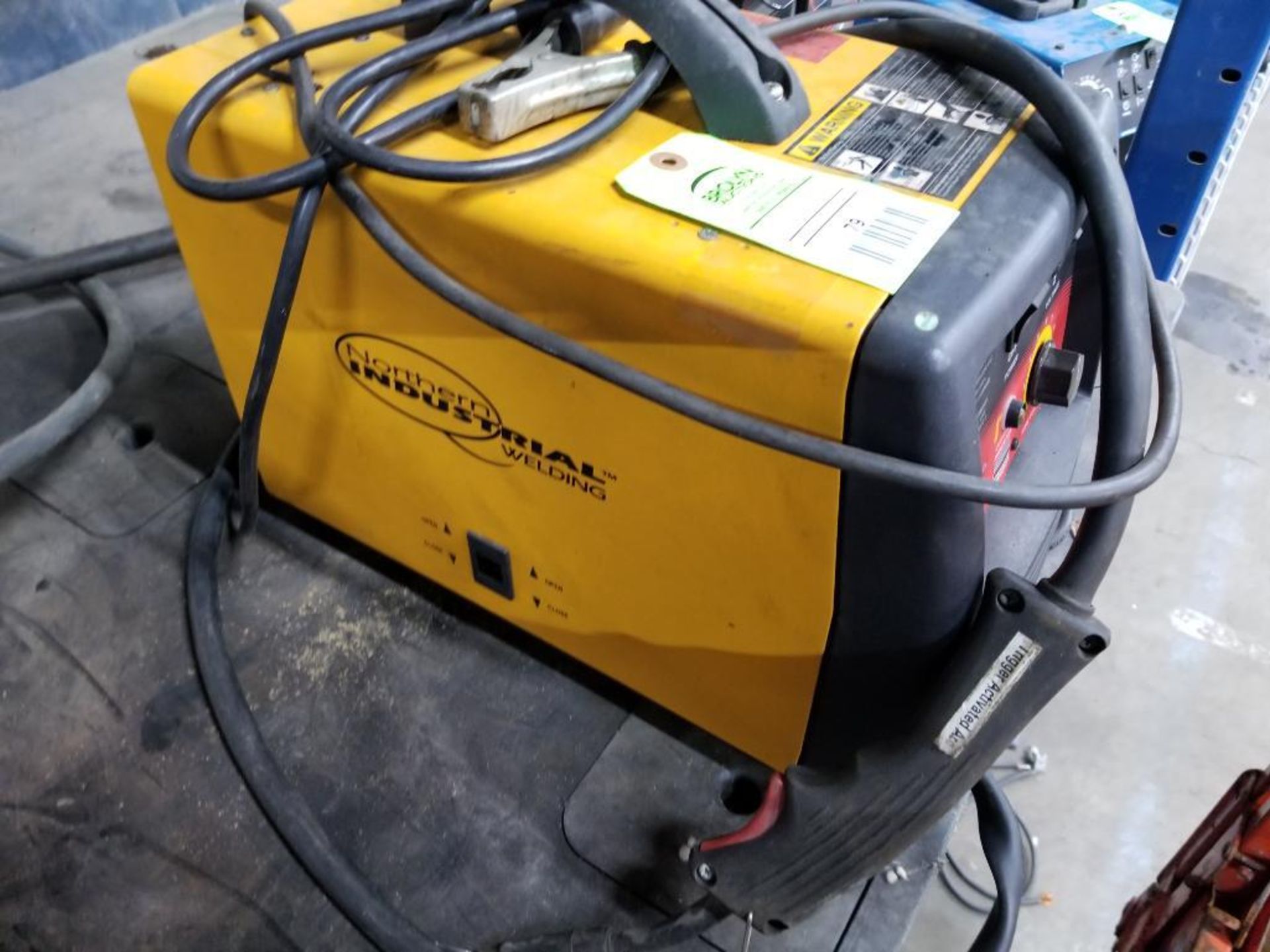 Northern Industrial Welding Flux Core 125 wire feed welder. Single phase.