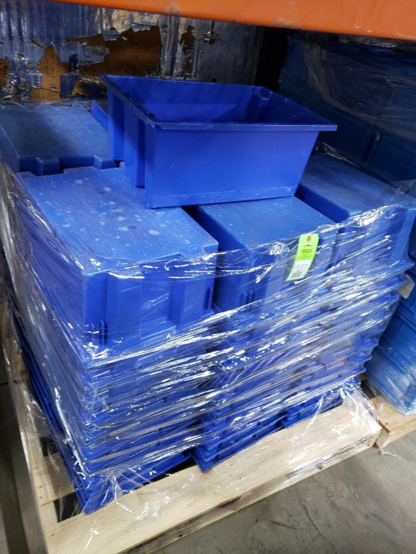 Qty 60 - plastic storage bins. - Image 3 of 3