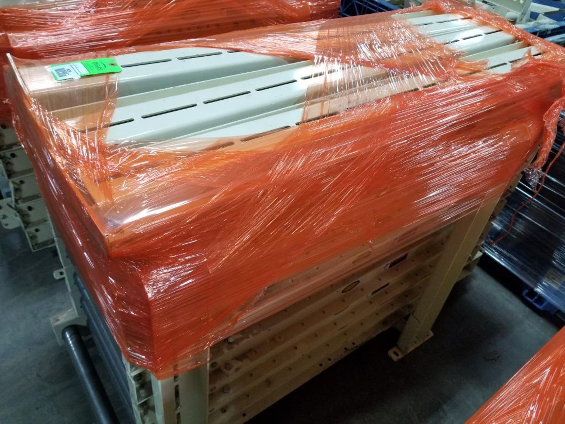 Qty 8 - Sections Hytrol roller conveyor. Approx 54"x22" - Image 3 of 4