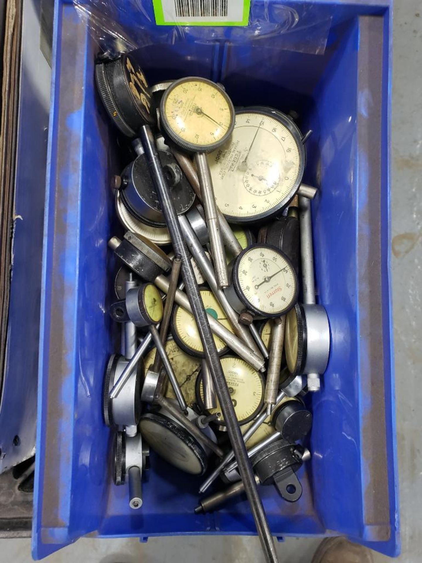 Large assortment of dial indicators. - Image 2 of 2