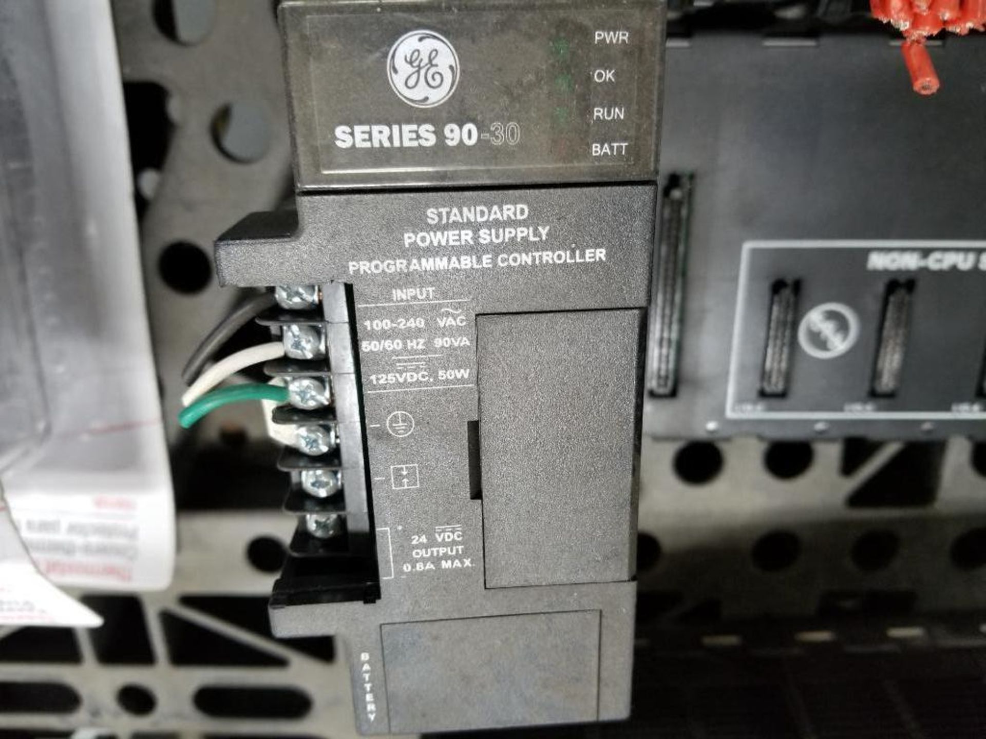 Qty 2 - GE Fanuc PLC racks. - Image 4 of 4