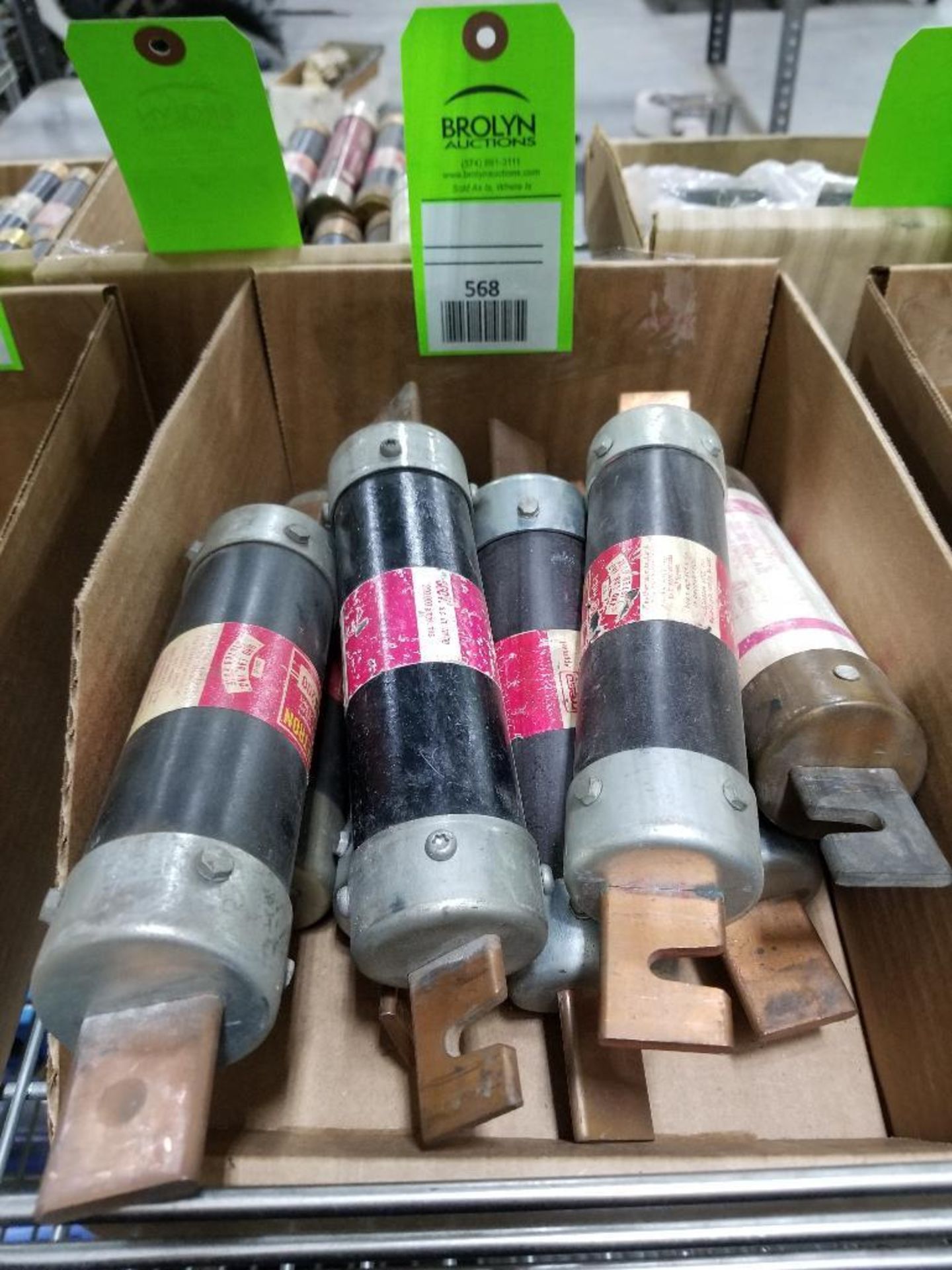 Assorted fuses.