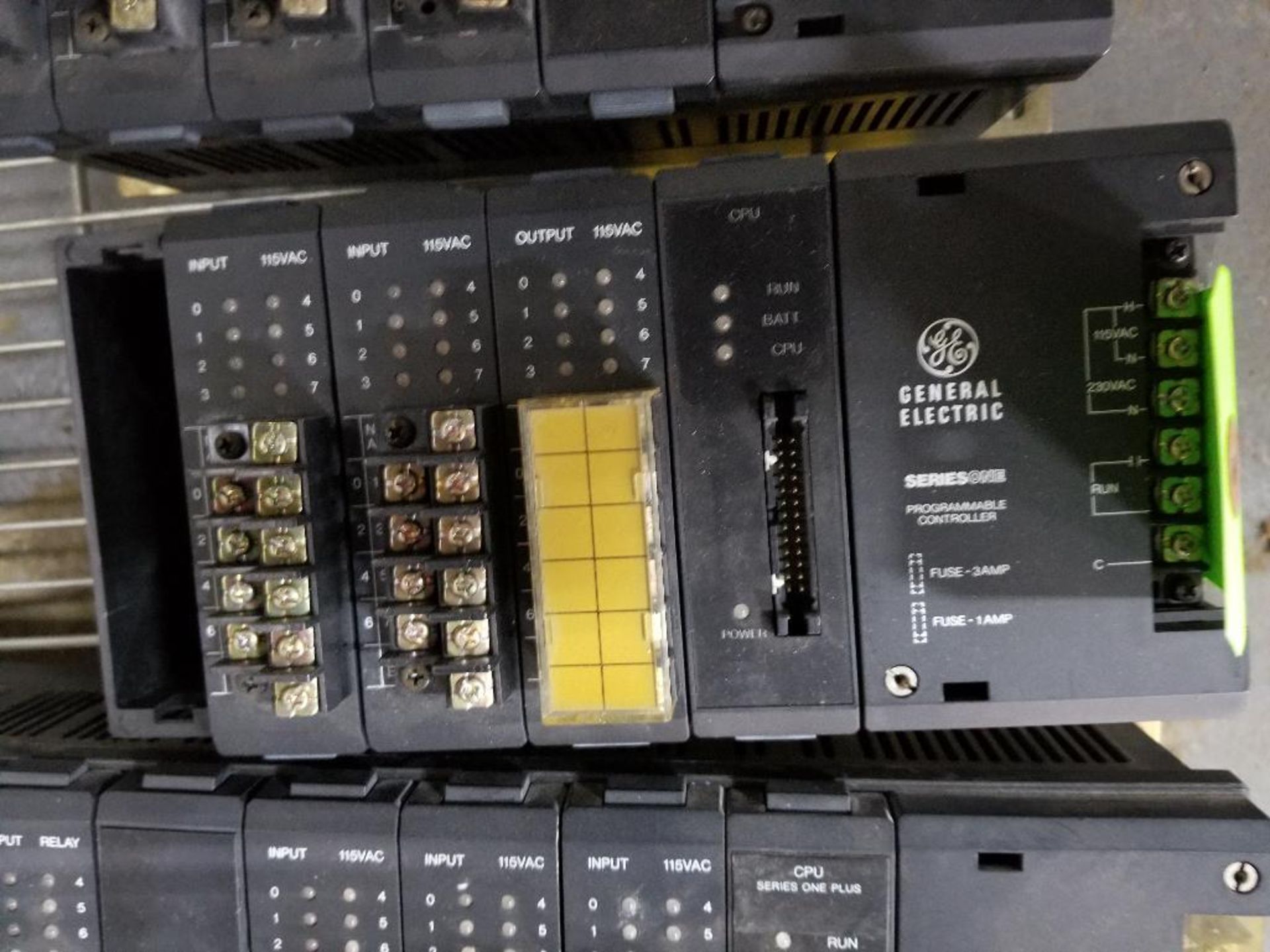 Qty 3 - GE Fanuc PLC control racks. - Image 3 of 7