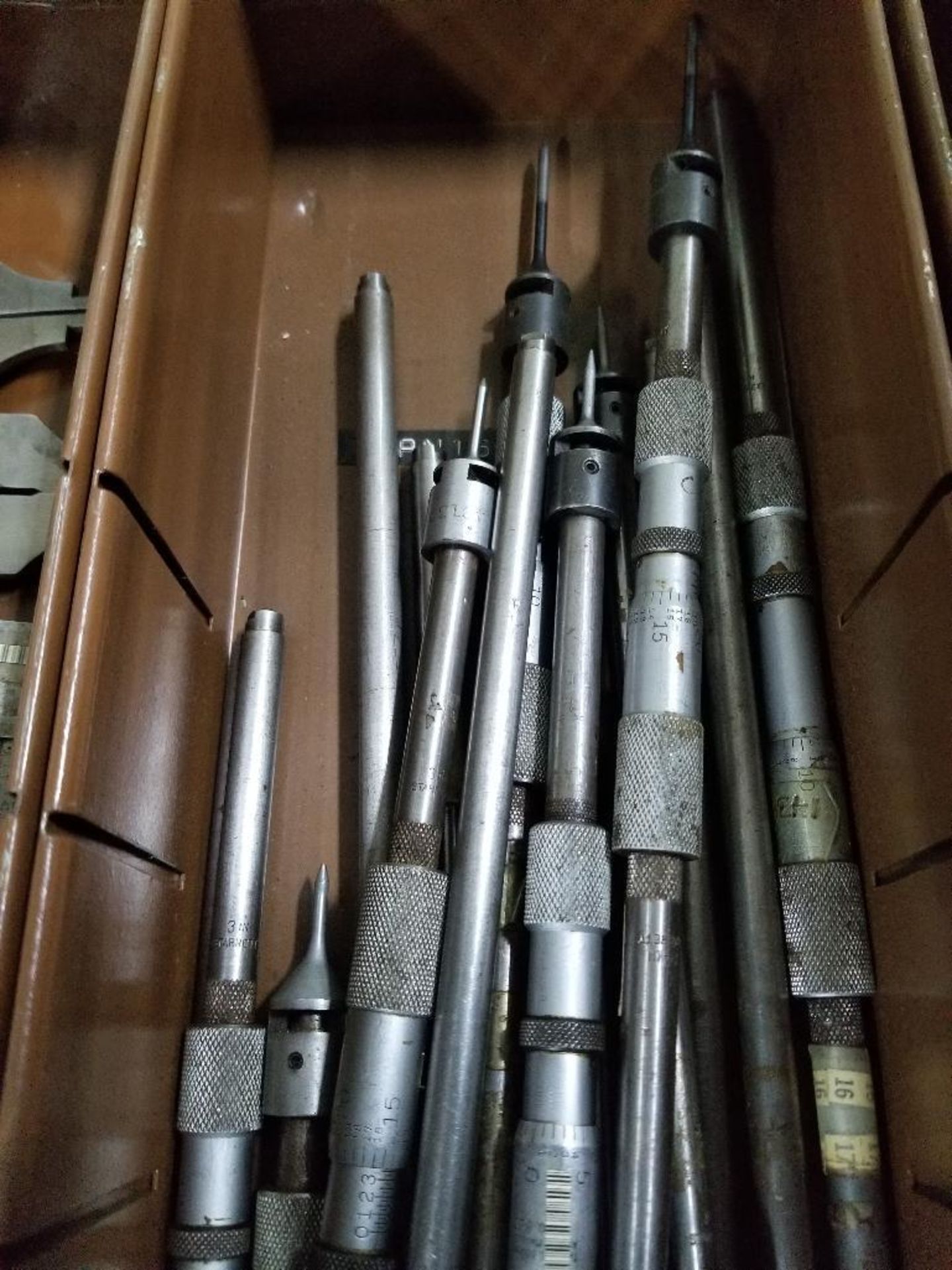 Large assortment of inside micrometers. - Image 2 of 4