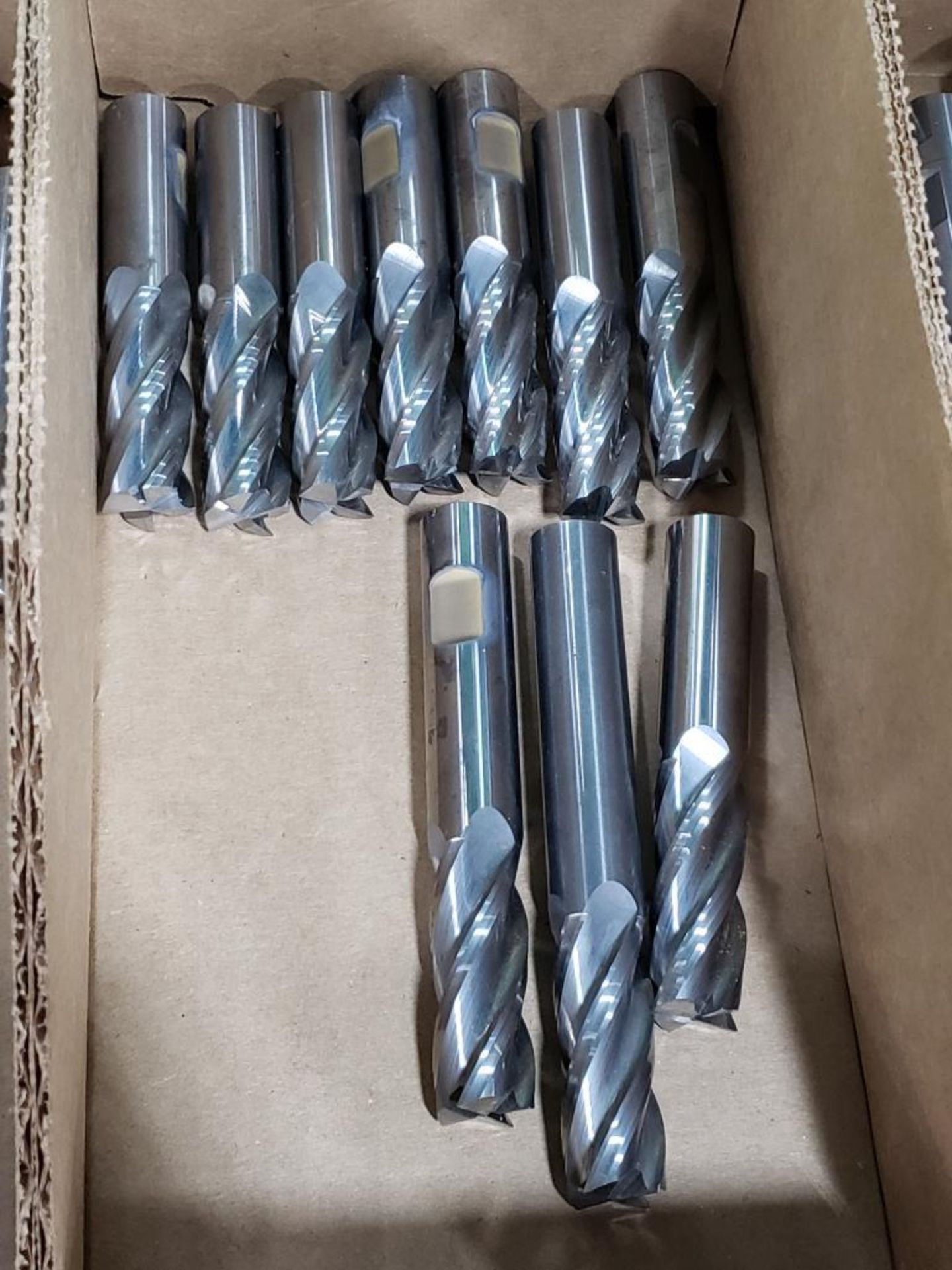 Qty 10 - Solid carbide end mills. (Tooling is either factory new or regrinds) - Image 2 of 2