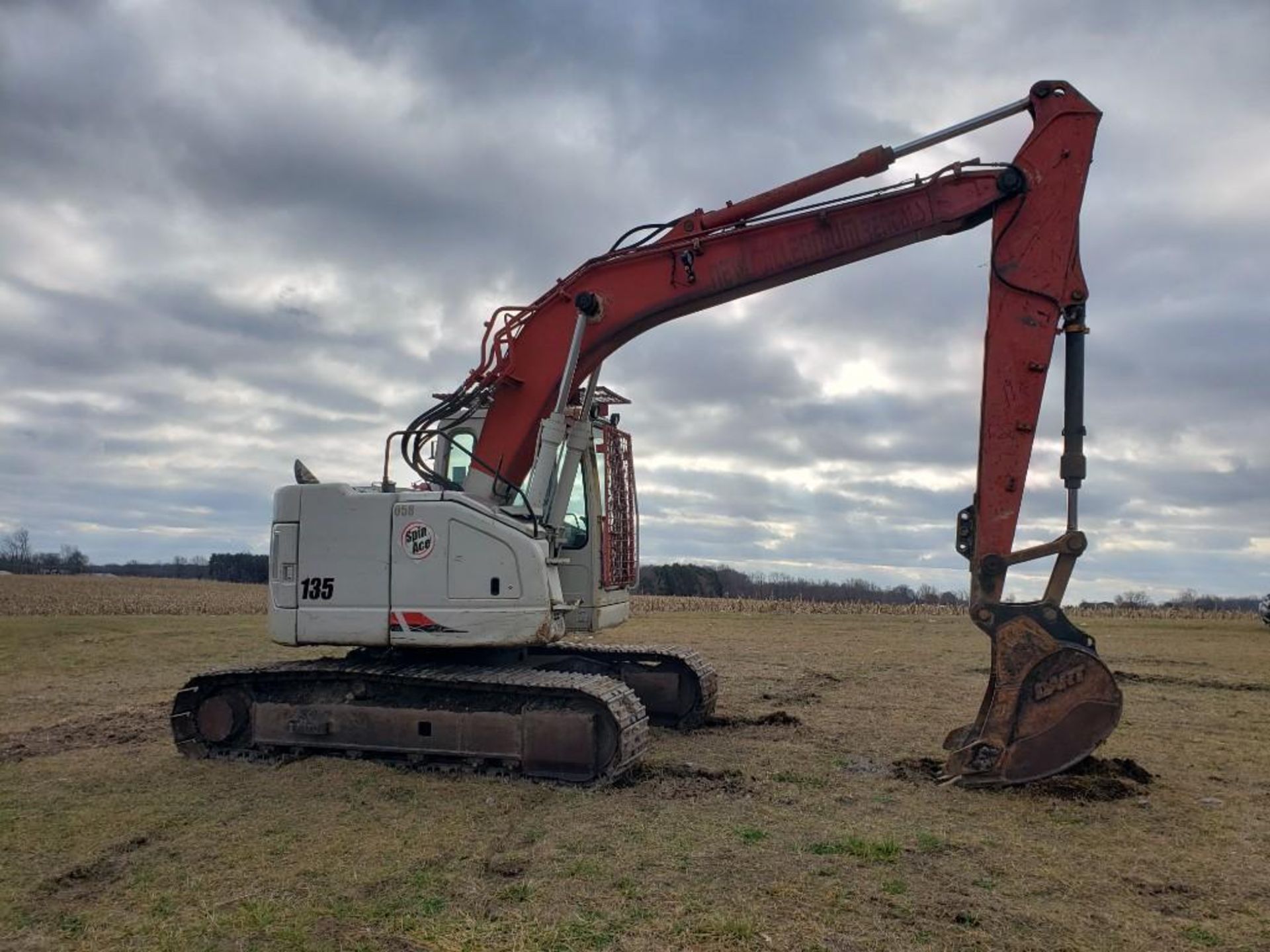 Link Belt Spin Ace 135 excavator. 3235 hours. Serial number EBAK1-4759. Extremely tight unit. - Image 5 of 47