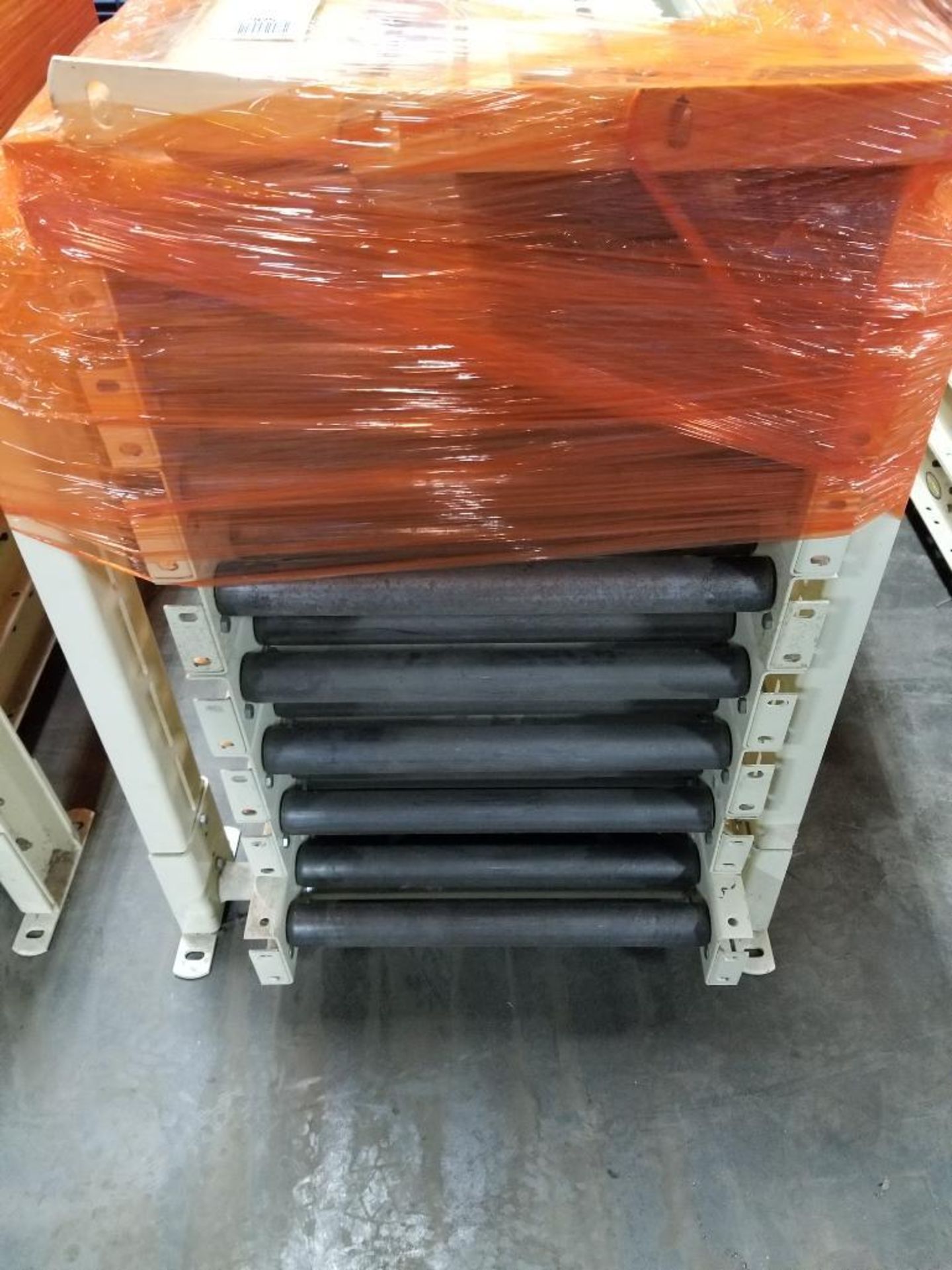 Qty 8 - Sections Hytrol roller conveyor. Approx 54"x22" - Image 2 of 4