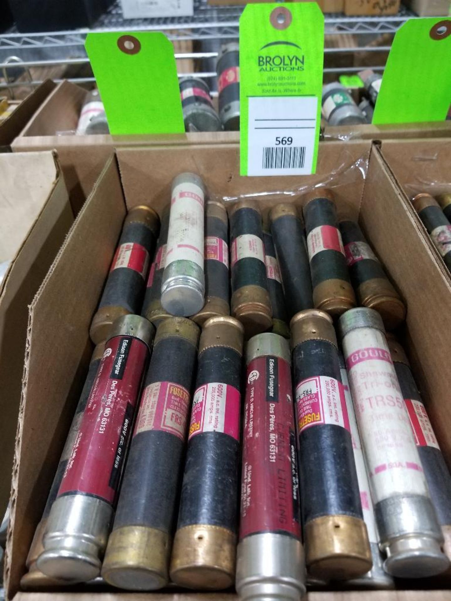 Assorted fuses.