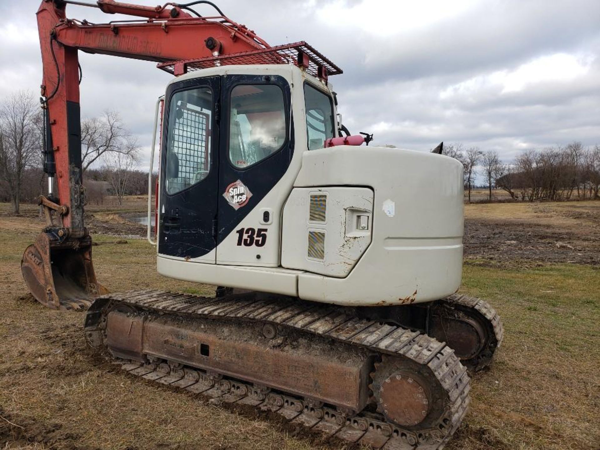 Link Belt Spin Ace 135 excavator. 3235 hours. Serial number EBAK1-4759. Extremely tight unit. - Image 19 of 47