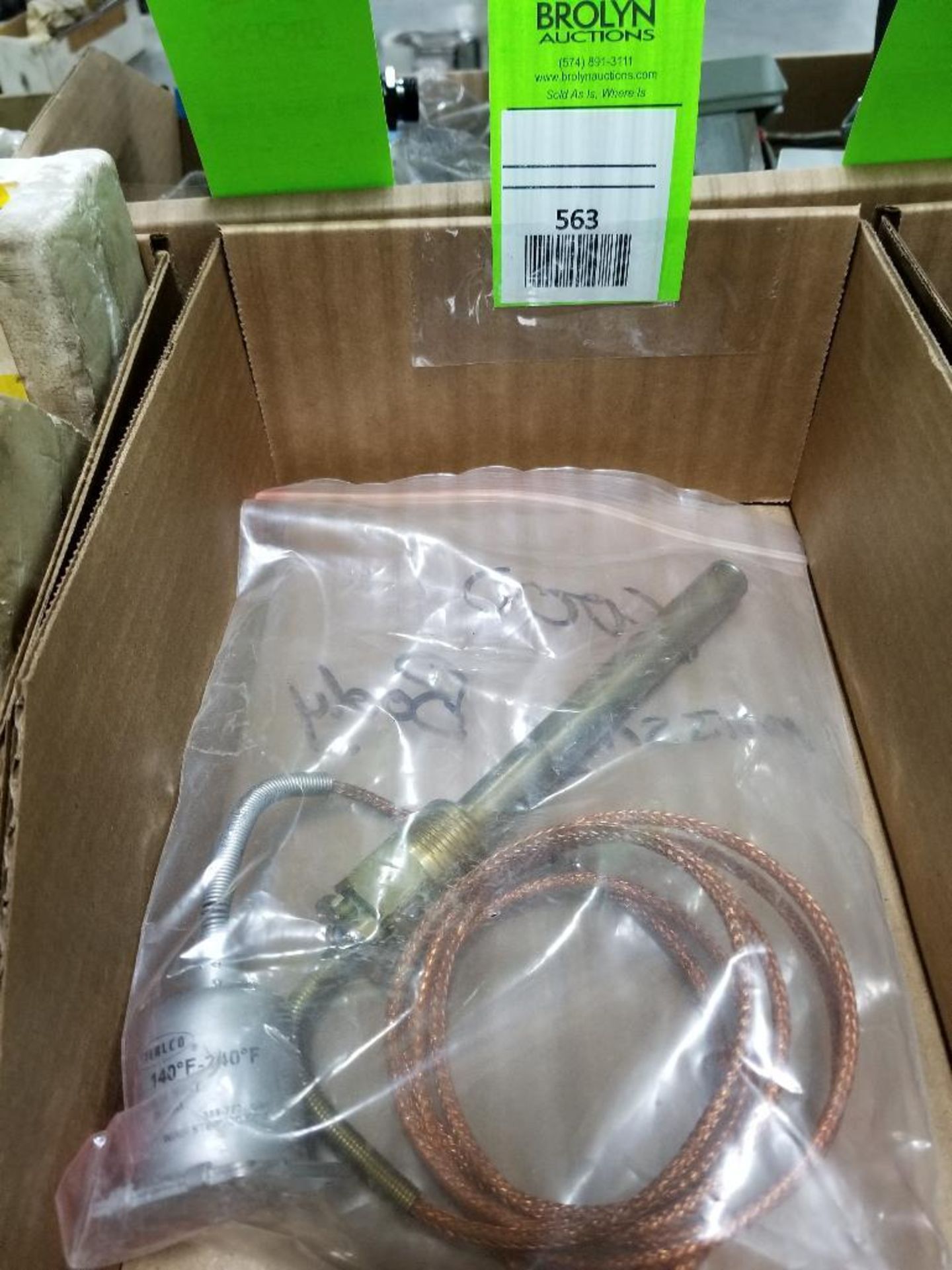 Sterlco temperature probe. Series 56-T. New in plastic.