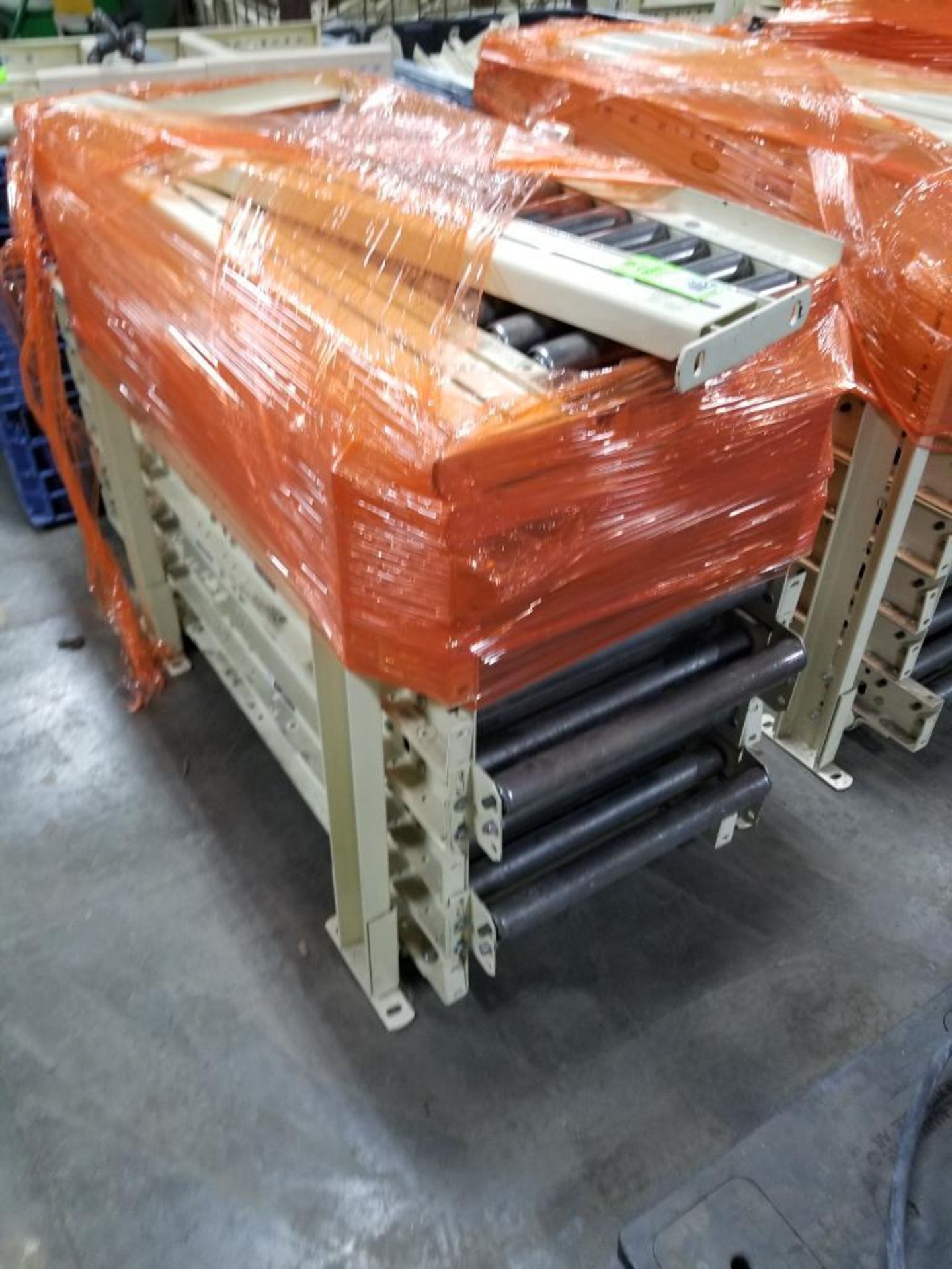 Qty 8 - Sections Hytrol roller conveyor. Approx 54"x22" - Image 6 of 6