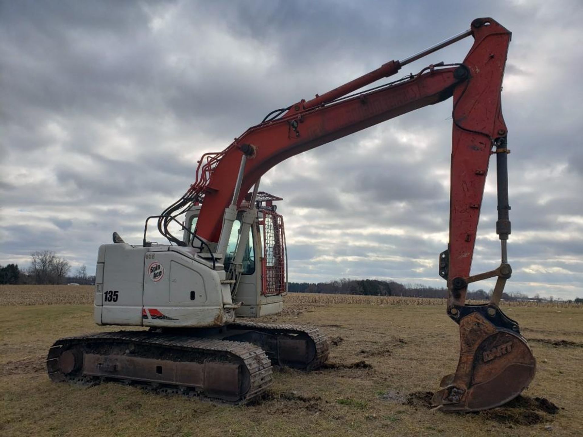 Link Belt Spin Ace 135 excavator. 3235 hours. Serial number EBAK1-4759. Extremely tight unit. - Image 4 of 47