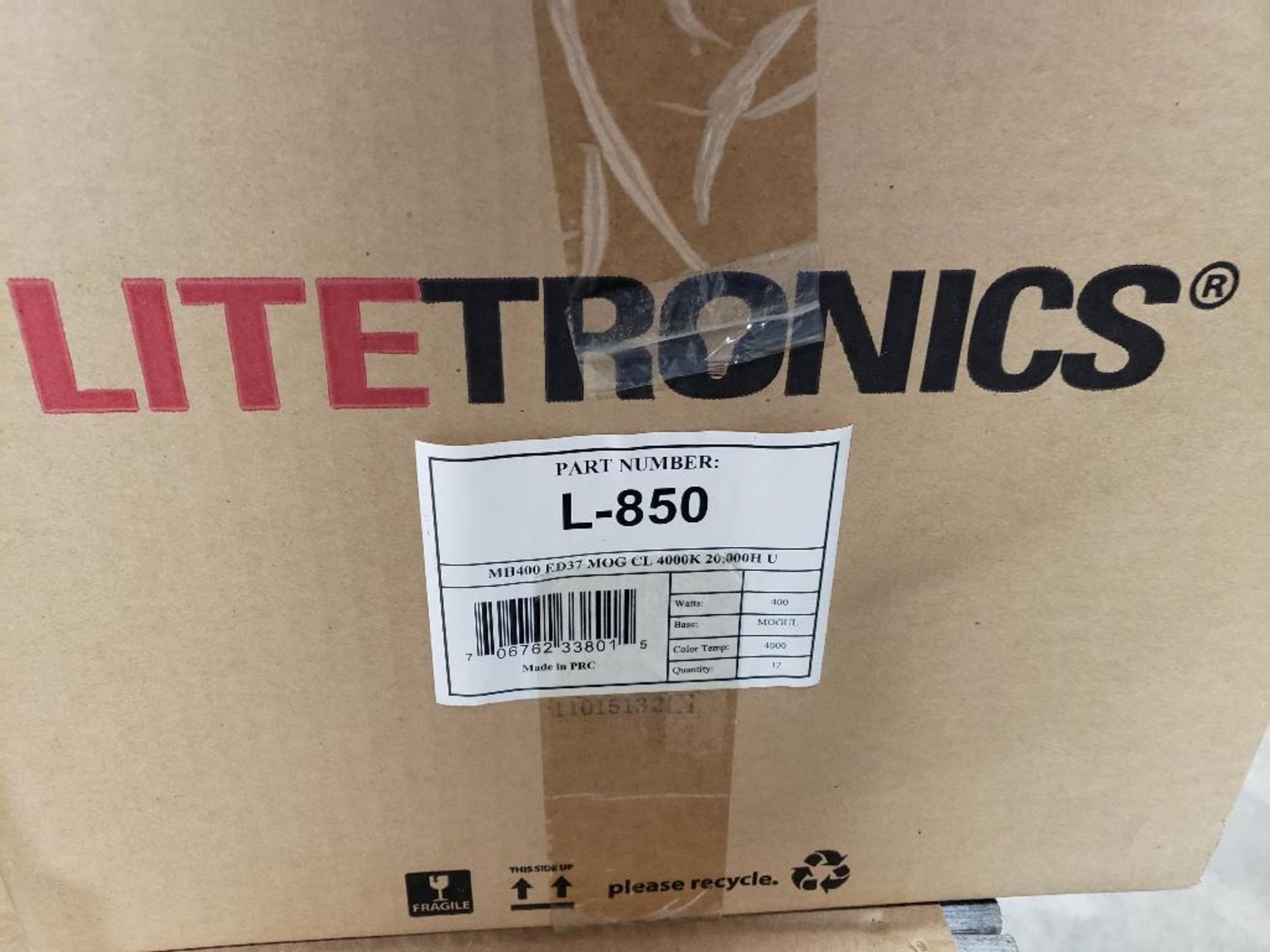 Qty 12 - Litetronics light. Part number L-850. New in box. - Image 2 of 3