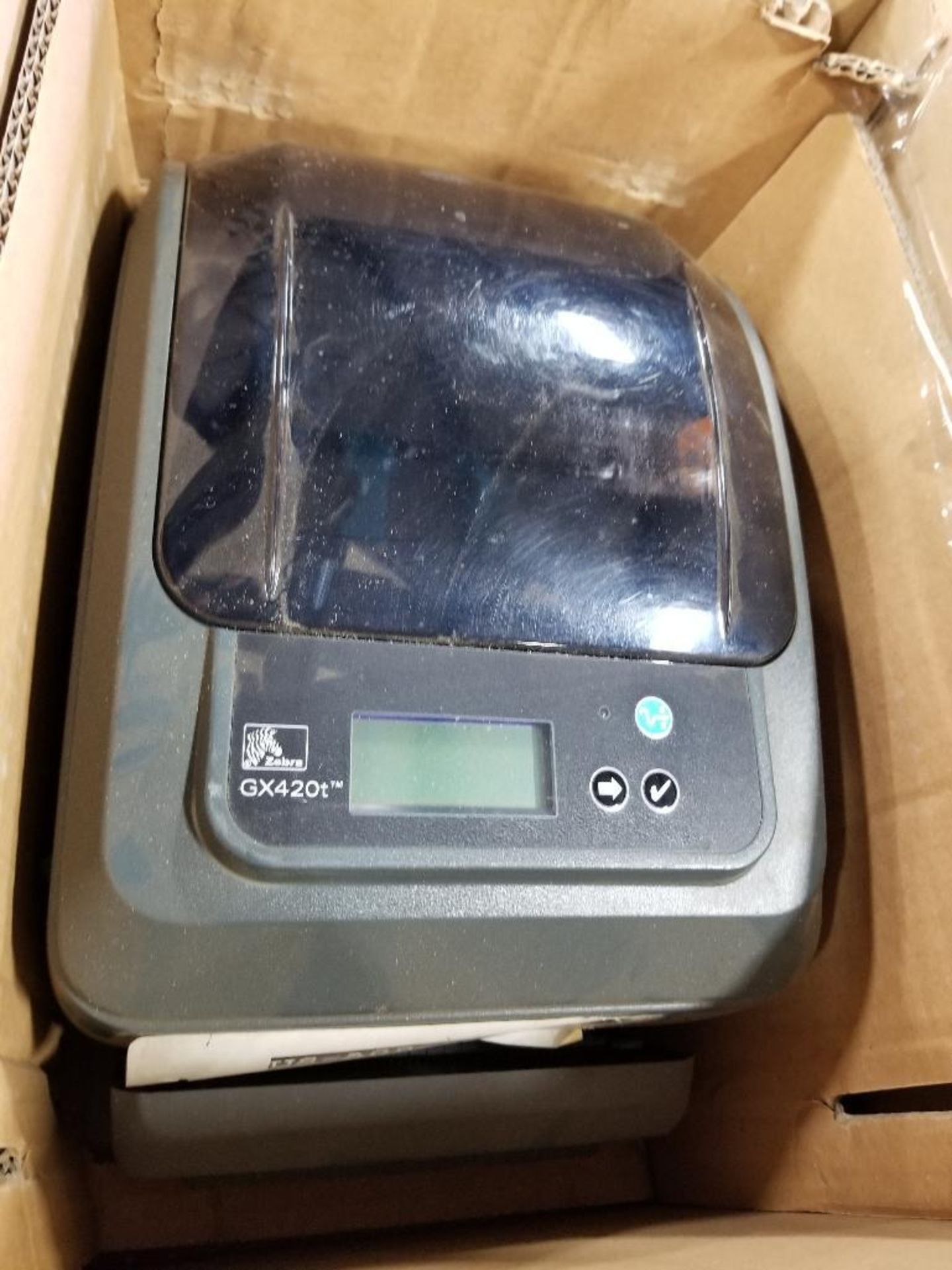 Qty 2 - Zebra label printers. - Image 3 of 3