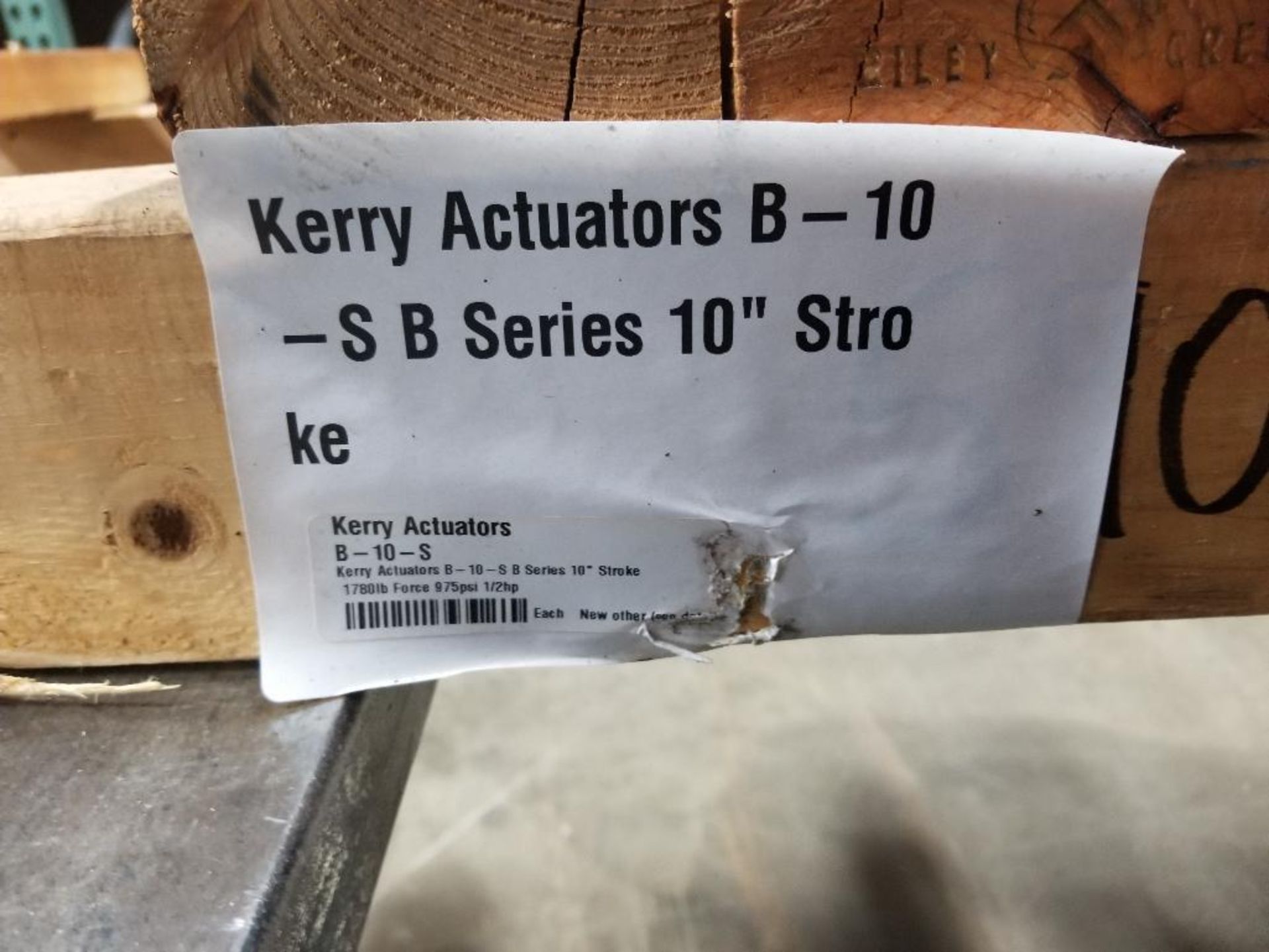 Kerry Actuator. New on pallet. - Image 7 of 8