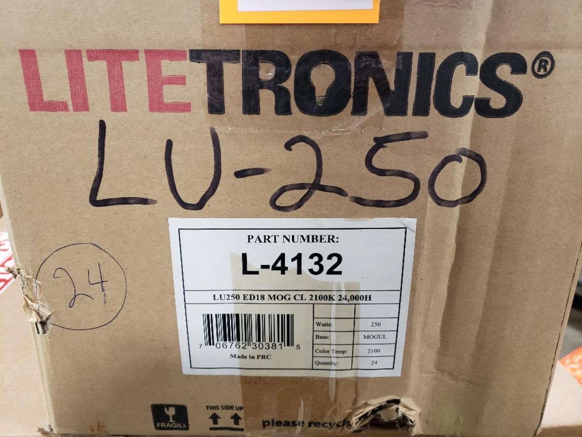 Qty 12 - Litetronics light. Part number L-4125. New in box. - Image 2 of 3