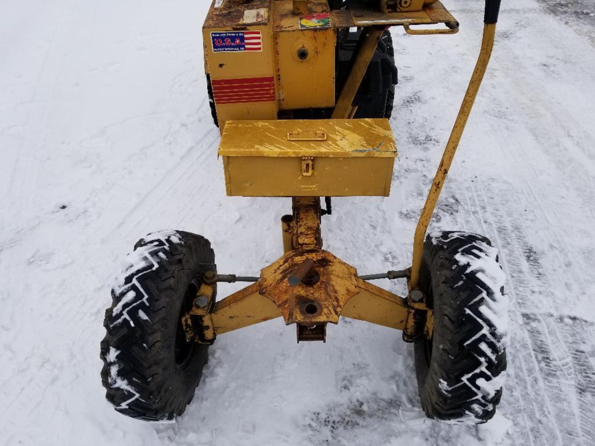 Rayco stump grinder. RG1625 super Jr. Kohler motor. 1320 hours showing on hour meter. - Image 13 of 19