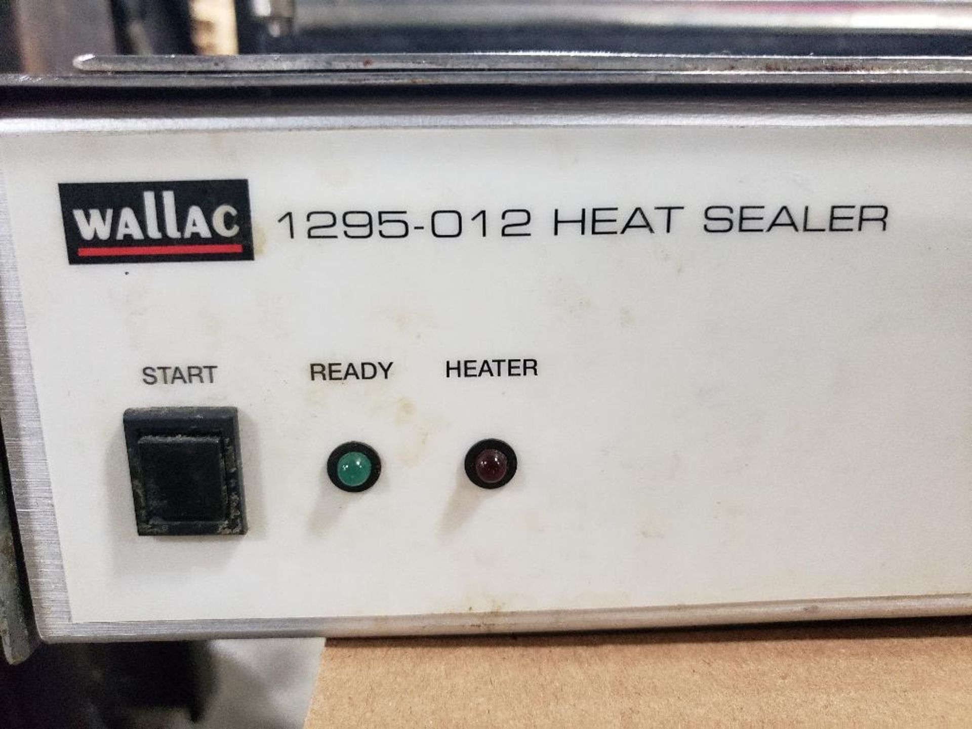 Wallac heat sealer. Model 1295-012. - Image 2 of 7