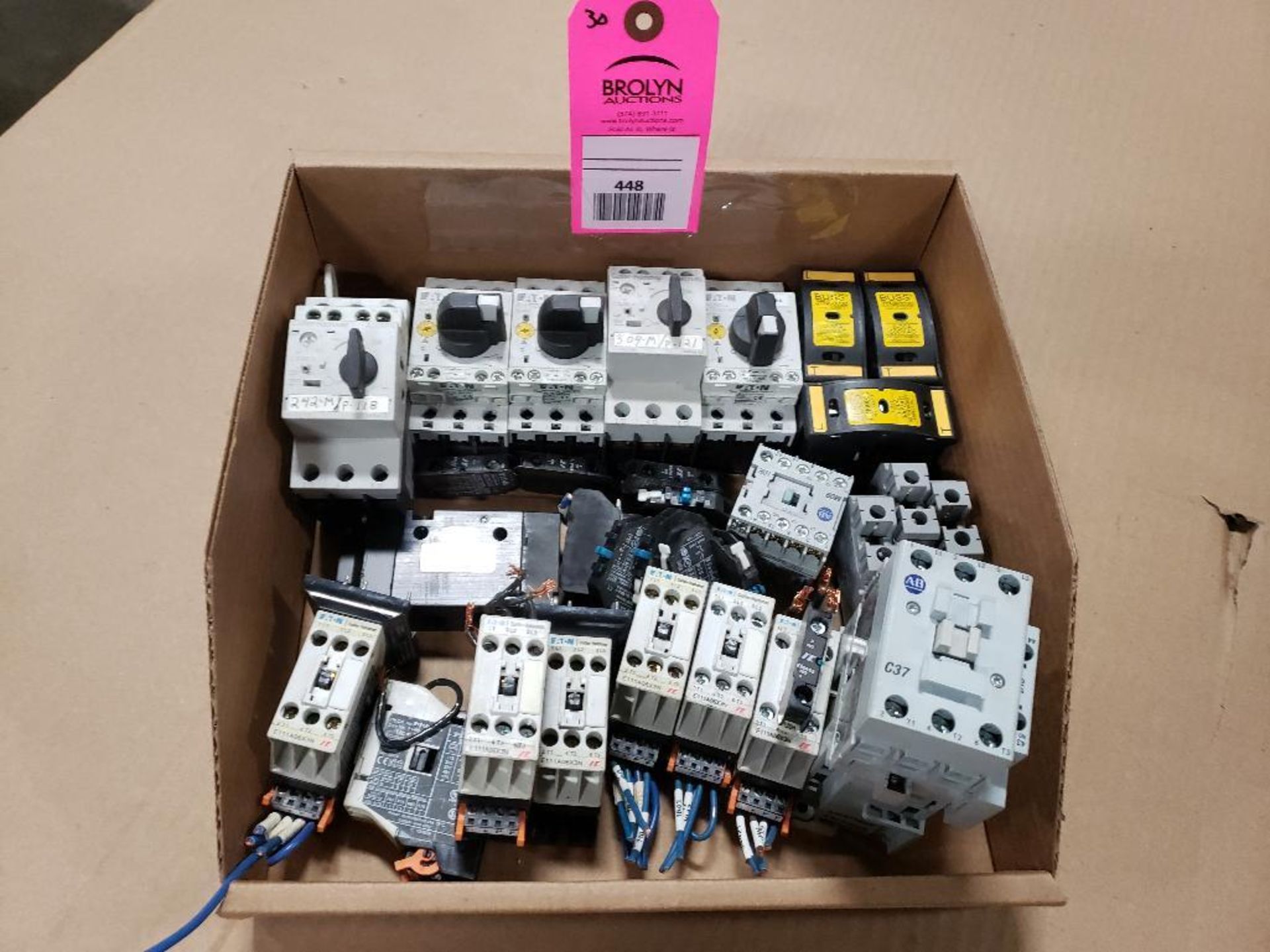 Qty 30 - Assorted electrical parts.