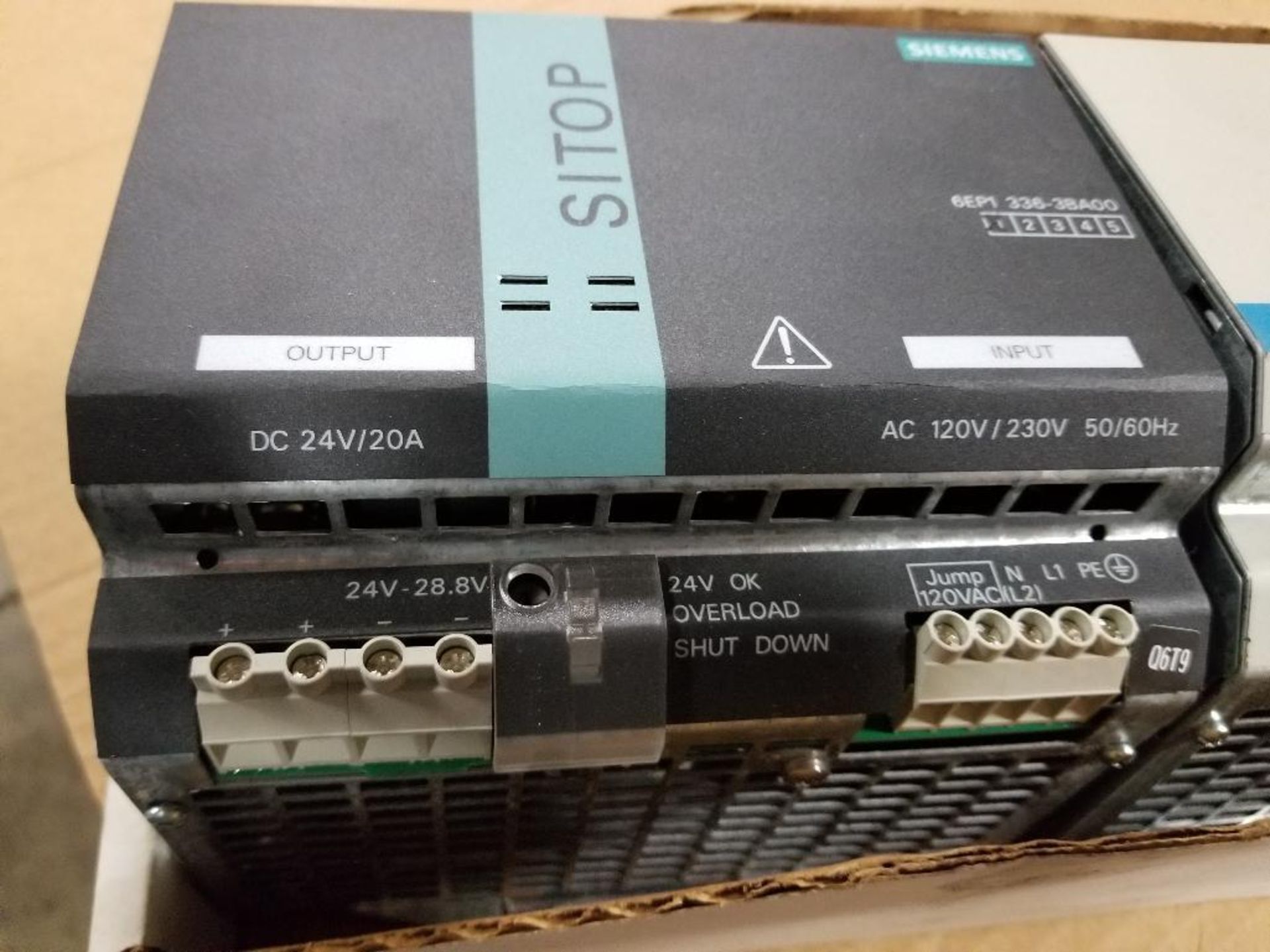 Qty 2 - Power supply from Siemens and Lutze. - Image 2 of 5