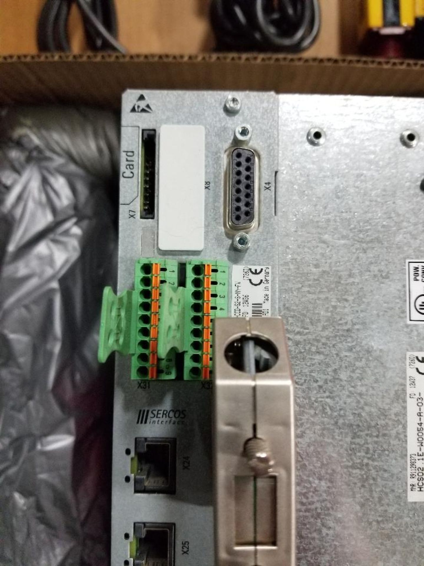 Rexroth Indramat drive. Part number HCS02.1E-W0054-A-03-NNNN. - Image 8 of 9