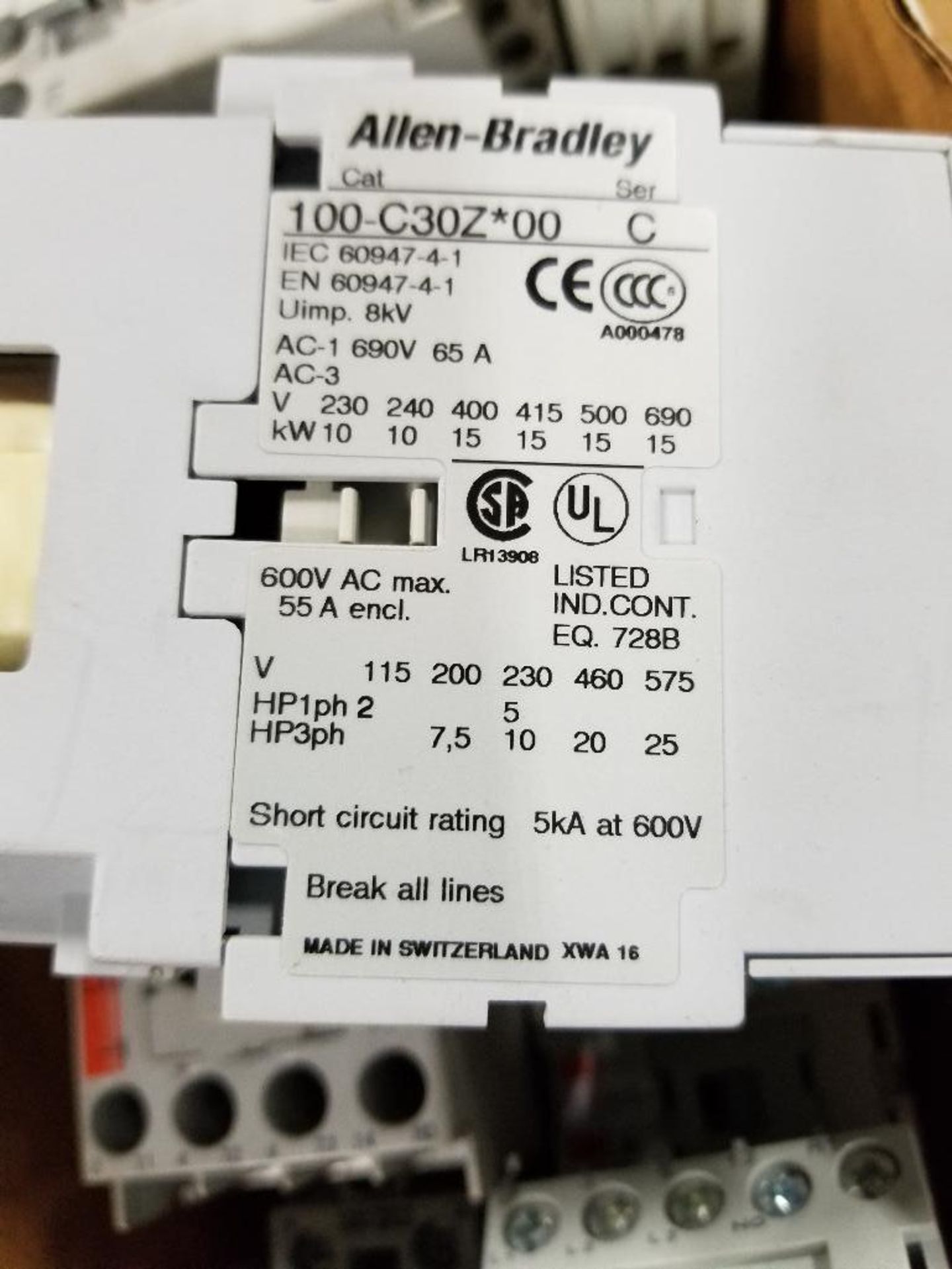 Large assortment of contactors. - Image 2 of 4