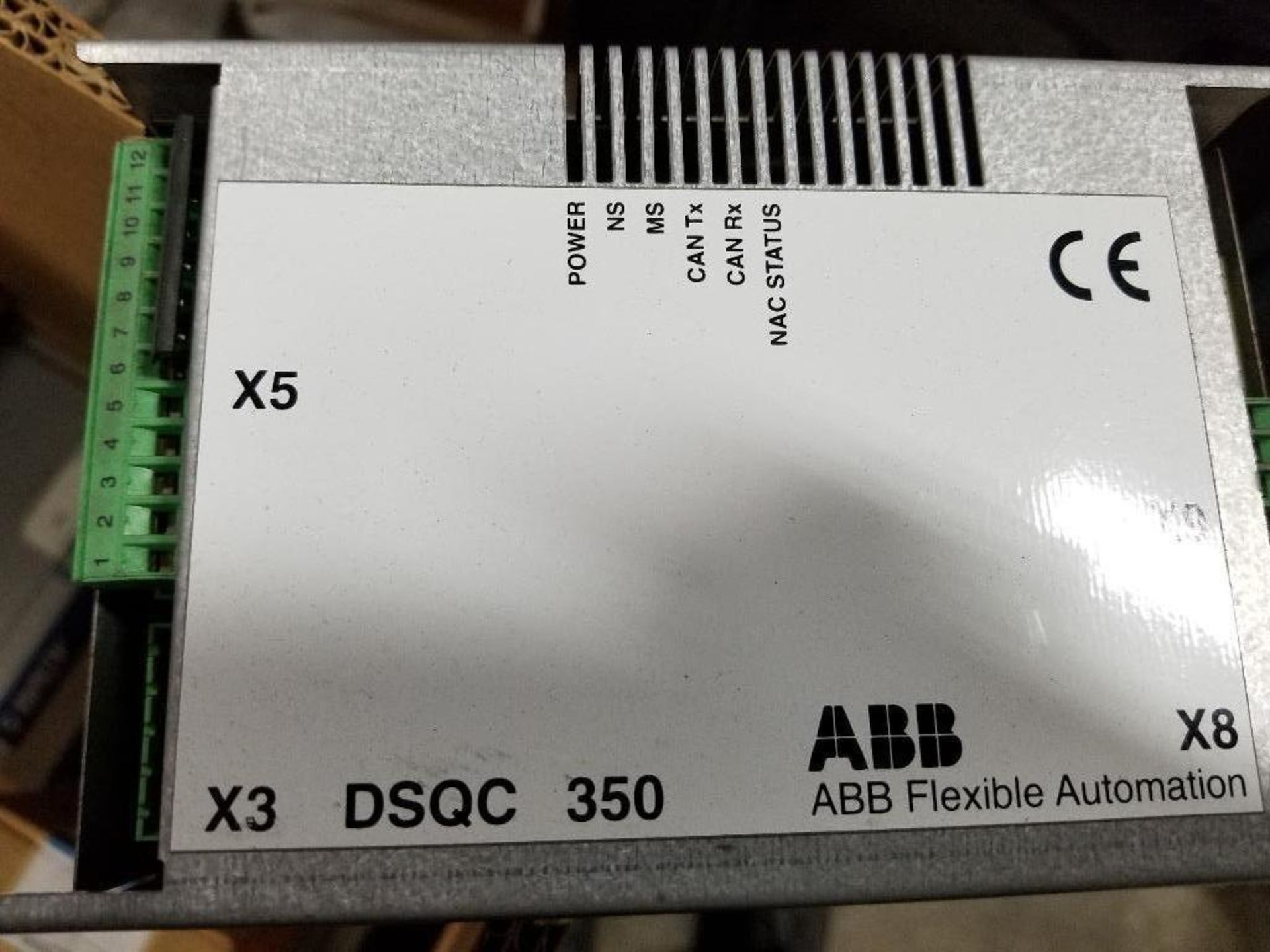 ABB power supply. Model D8QC-350. Part number 3HNE-00025-1/10. - Image 2 of 3