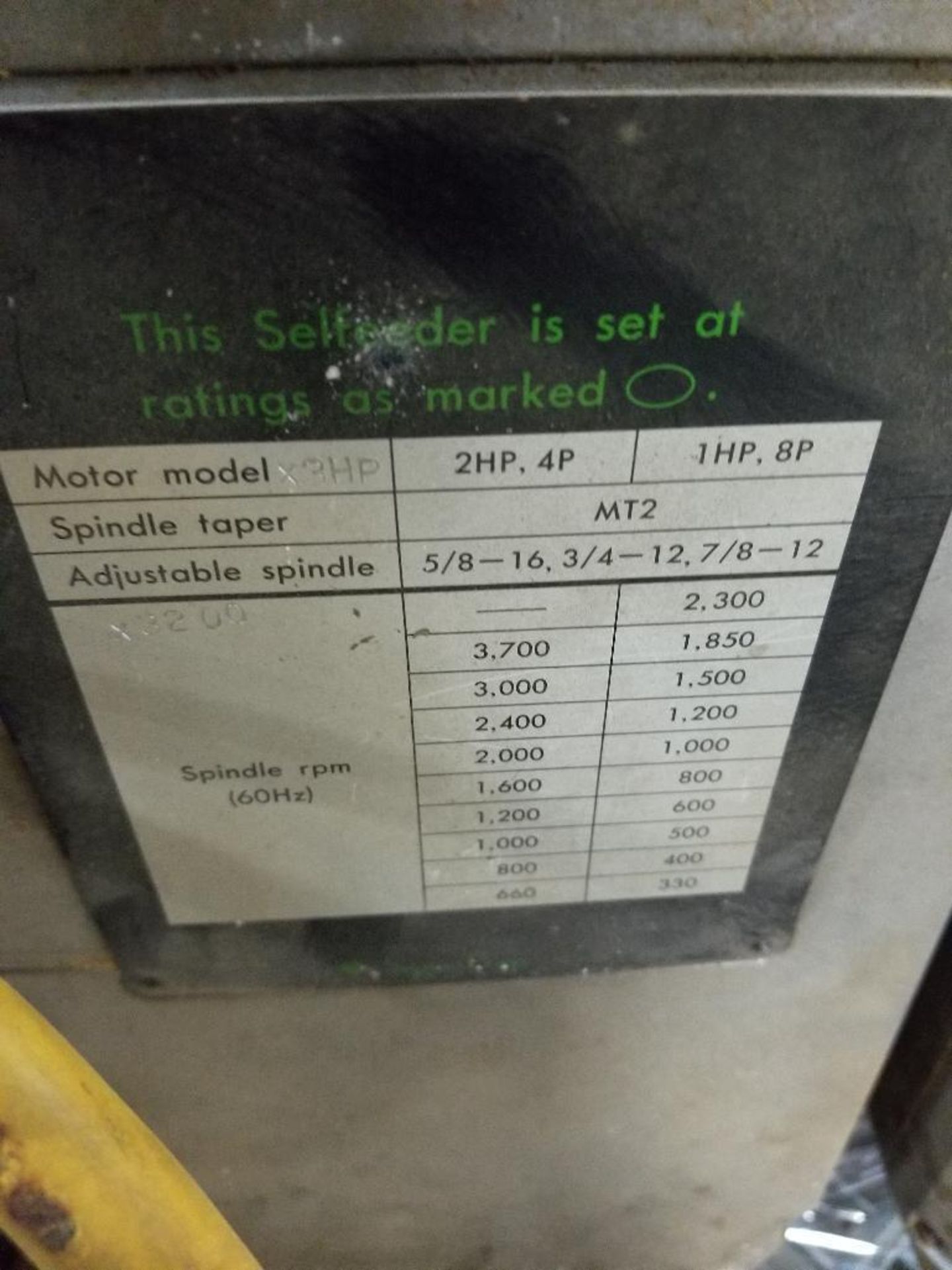 Sugino Selfeeder Newtric drill motor head. 5.91in stroke max. Model SN6LU. - Image 4 of 9