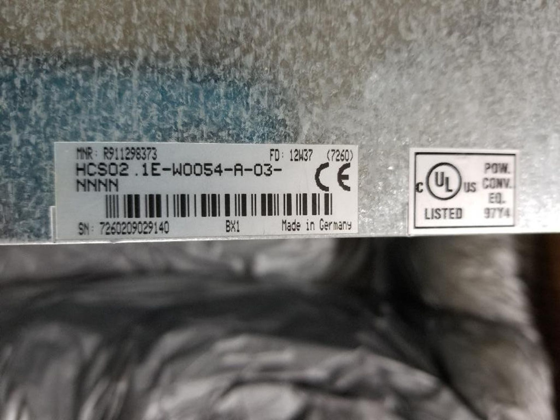 Rexroth Indramat drive. Part number HCS02.1E-W0054-A-03-NNNN. - Image 3 of 9