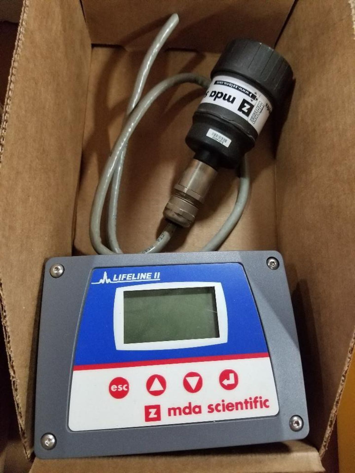 Zellweger Analytics Lifeline II transmitter. Part number 2110B2400.