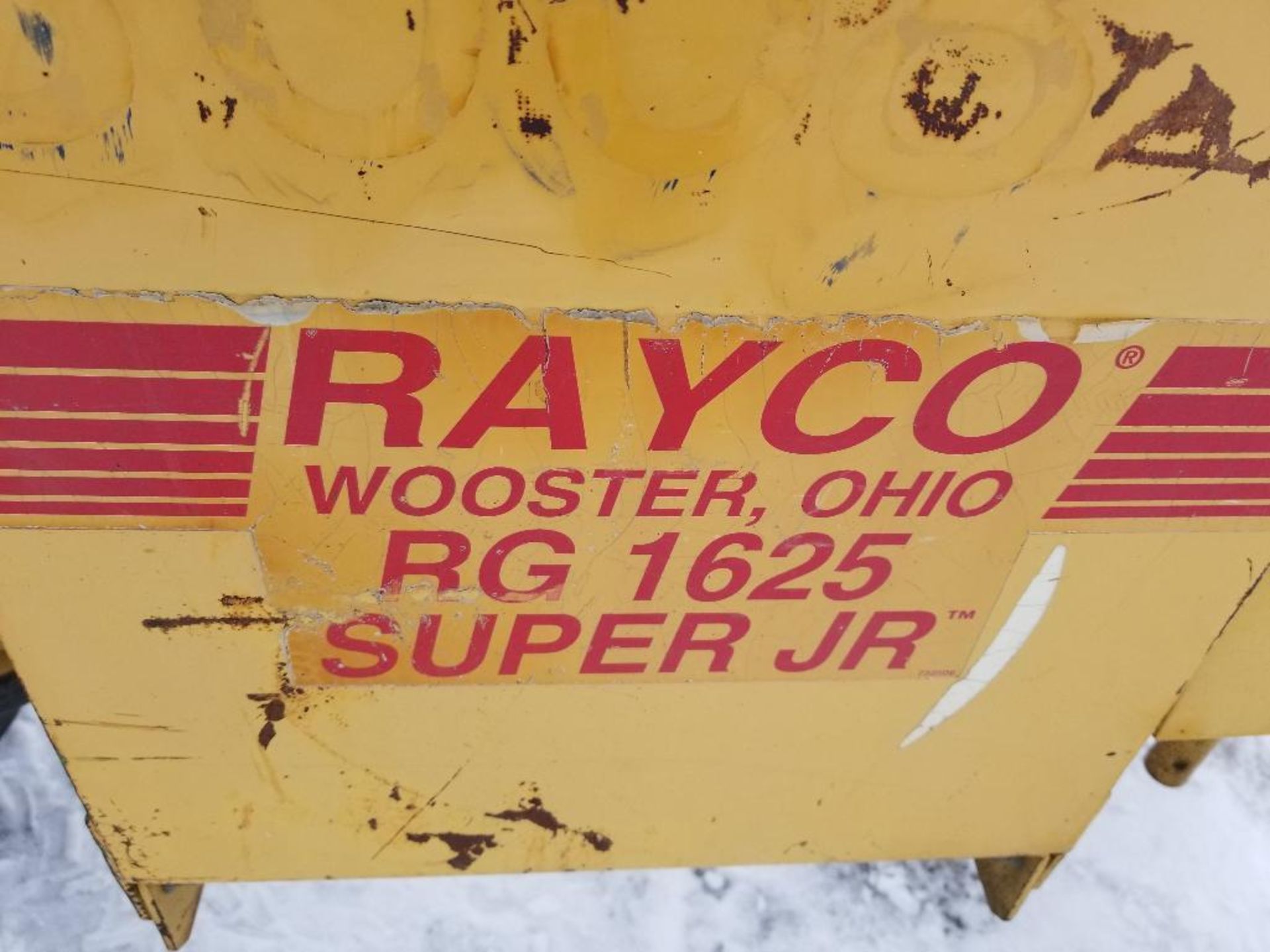 Rayco stump grinder. RG1625 super Jr. Kohler motor. 1320 hours showing on hour meter. - Image 10 of 19