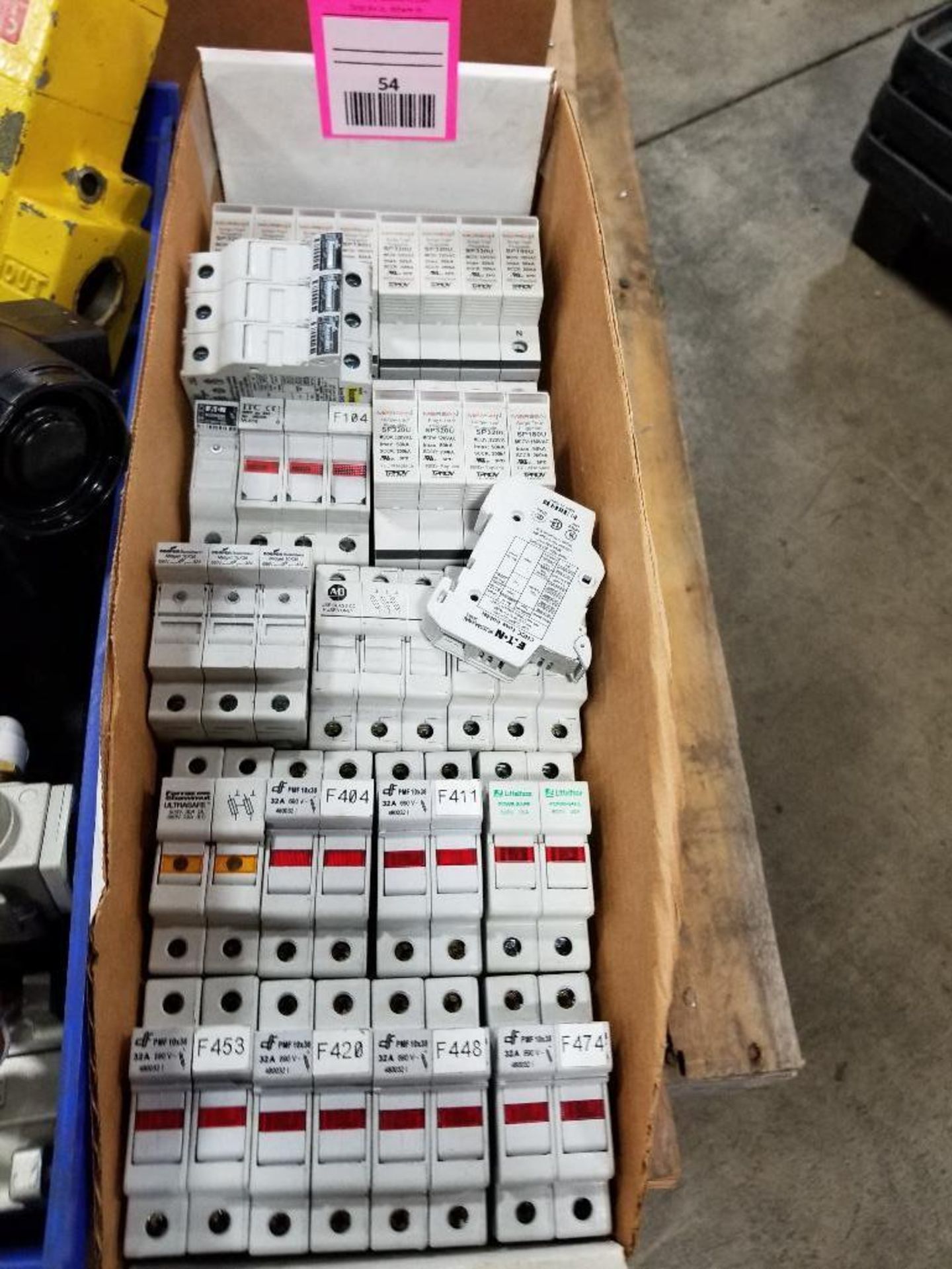 Large assortment of Bussman fuse holders. - Image 2 of 3