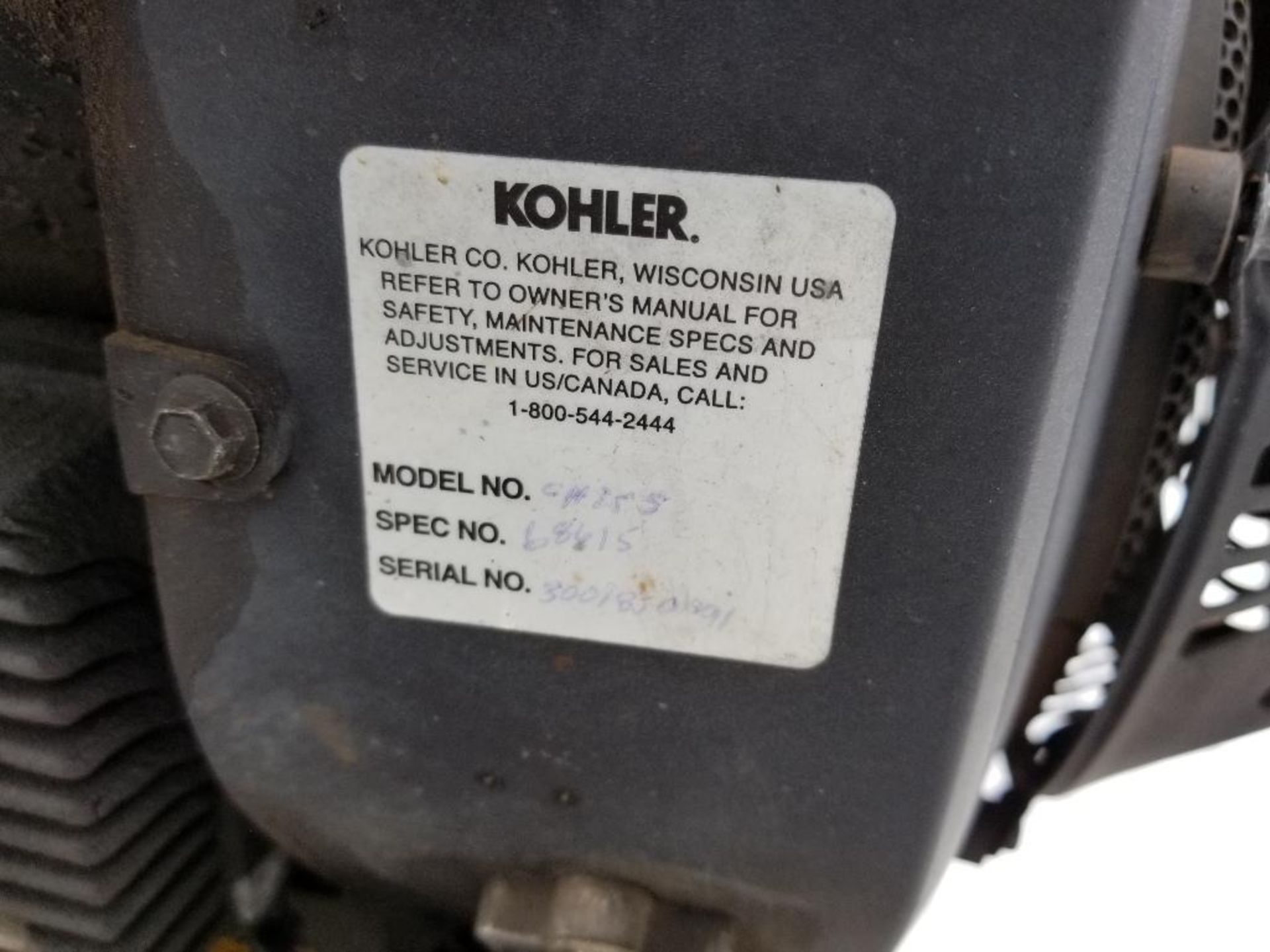 Rayco stump grinder. RG1625 super Jr. Kohler motor. 1320 hours showing on hour meter. - Image 14 of 19