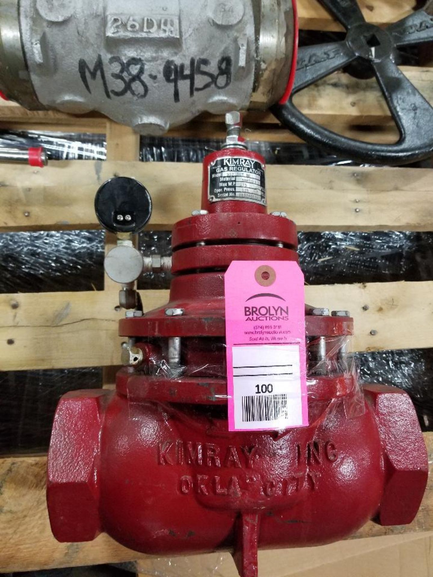 Kimray Gas regulator. Ductile.