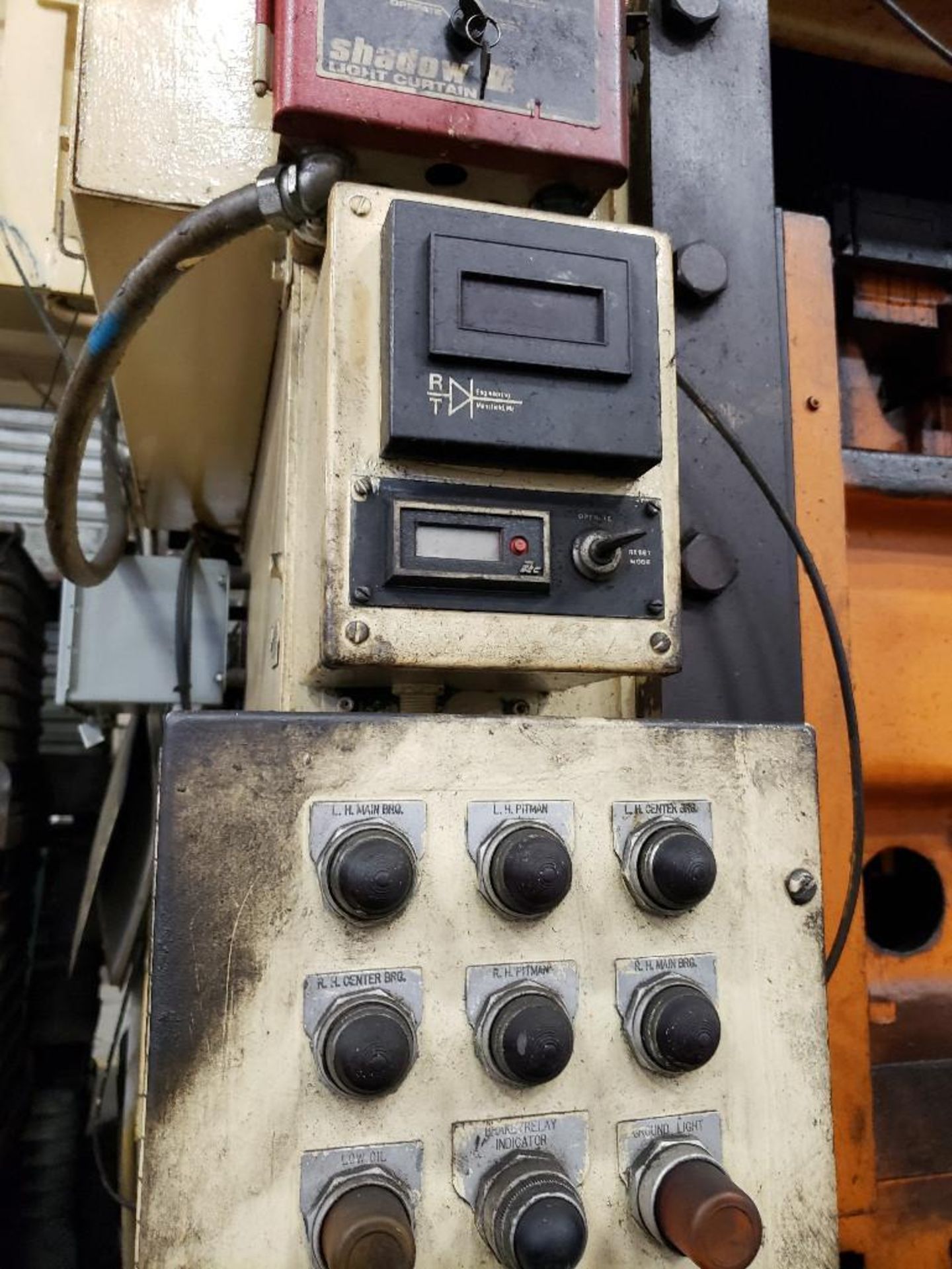 75 ton L&J Press corporation straight side mechanical press. Model EM2-75-36x24. Ser EI750144A. . - Image 22 of 31