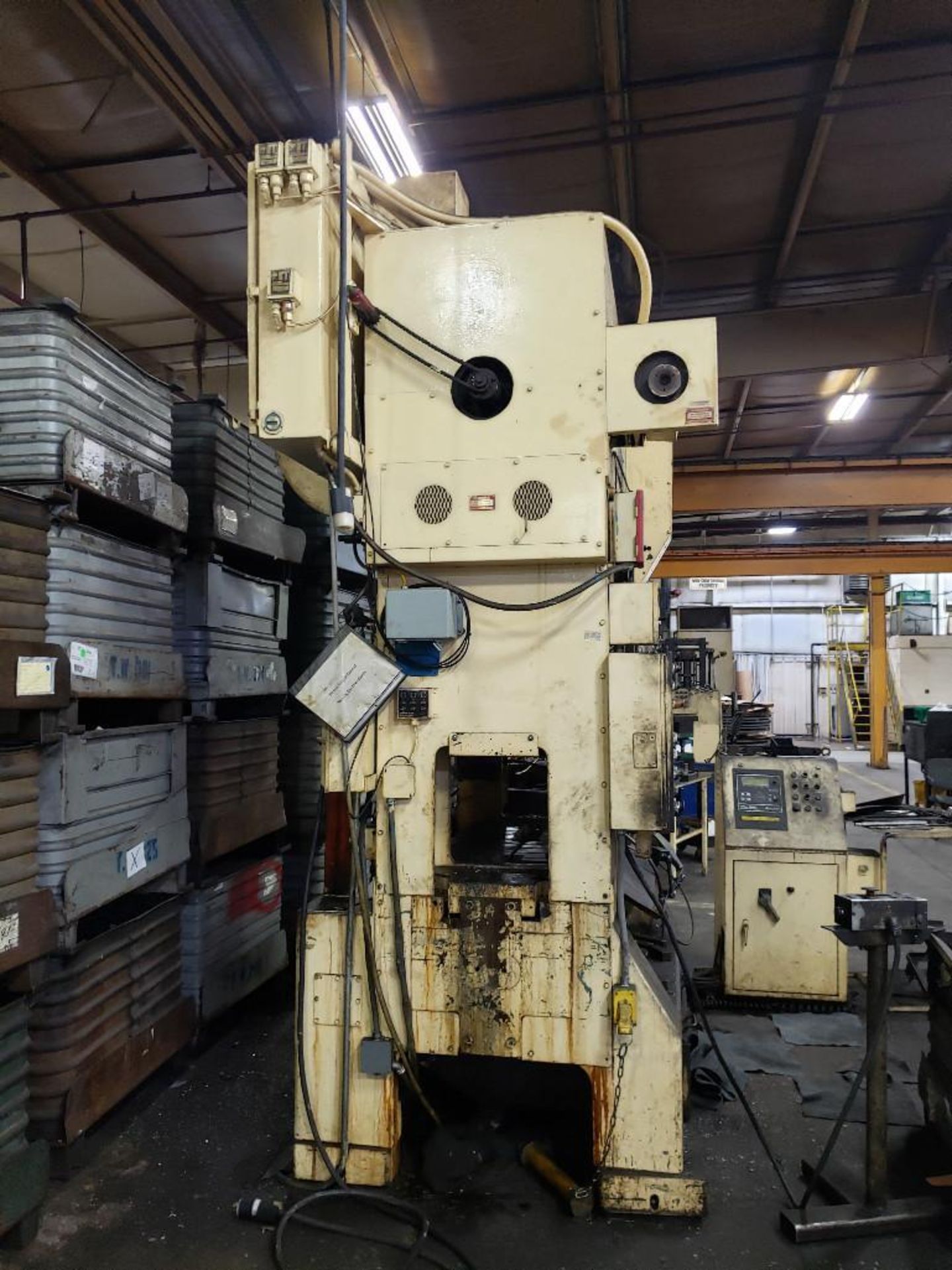 75 ton L&J Press corporation straight side mechanical press. Model EM2-75-36x24. Ser EI750144A. . - Image 23 of 31