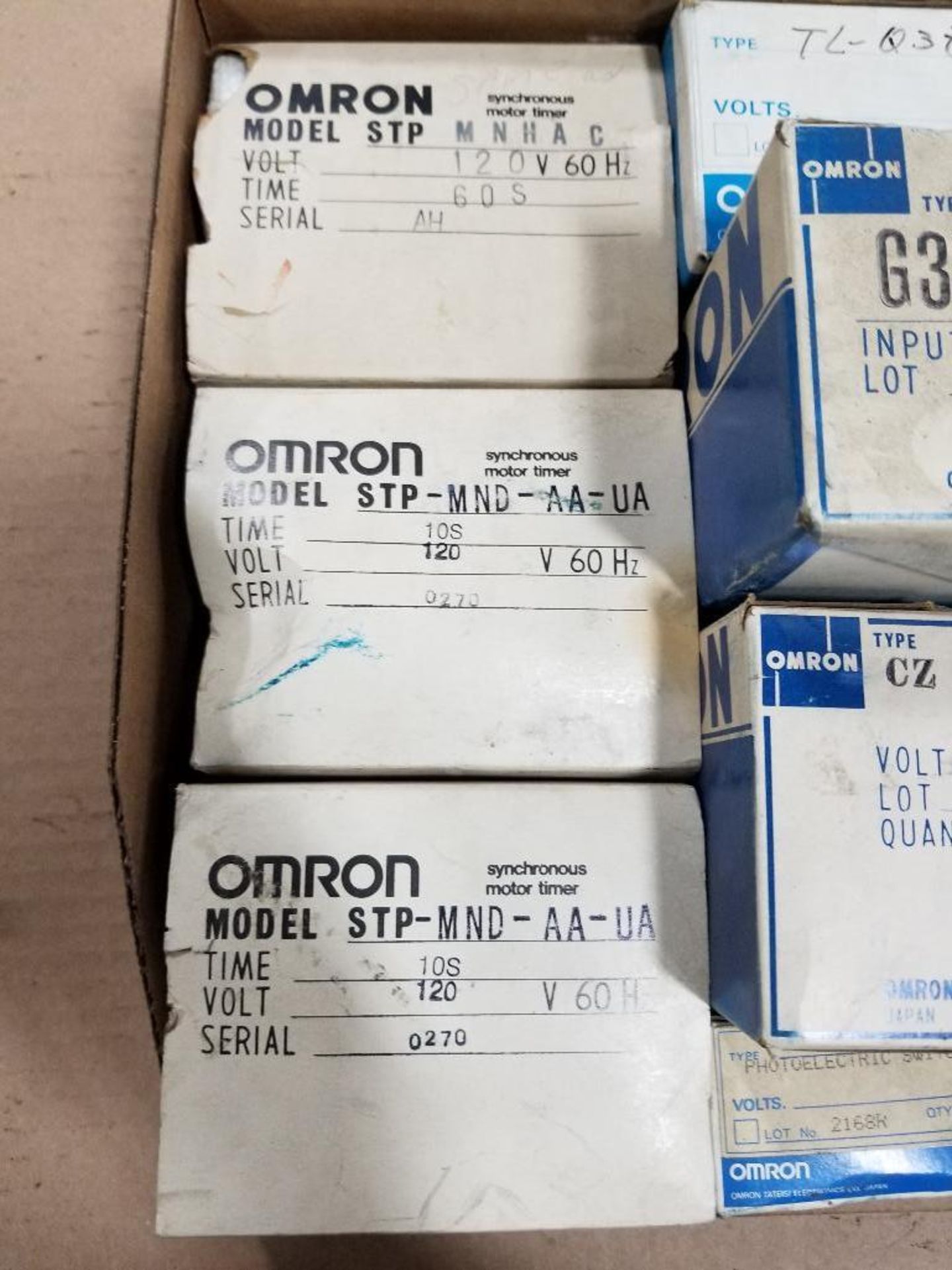 Qty 10 - Omron electrical parts. New in box. - Image 2 of 5