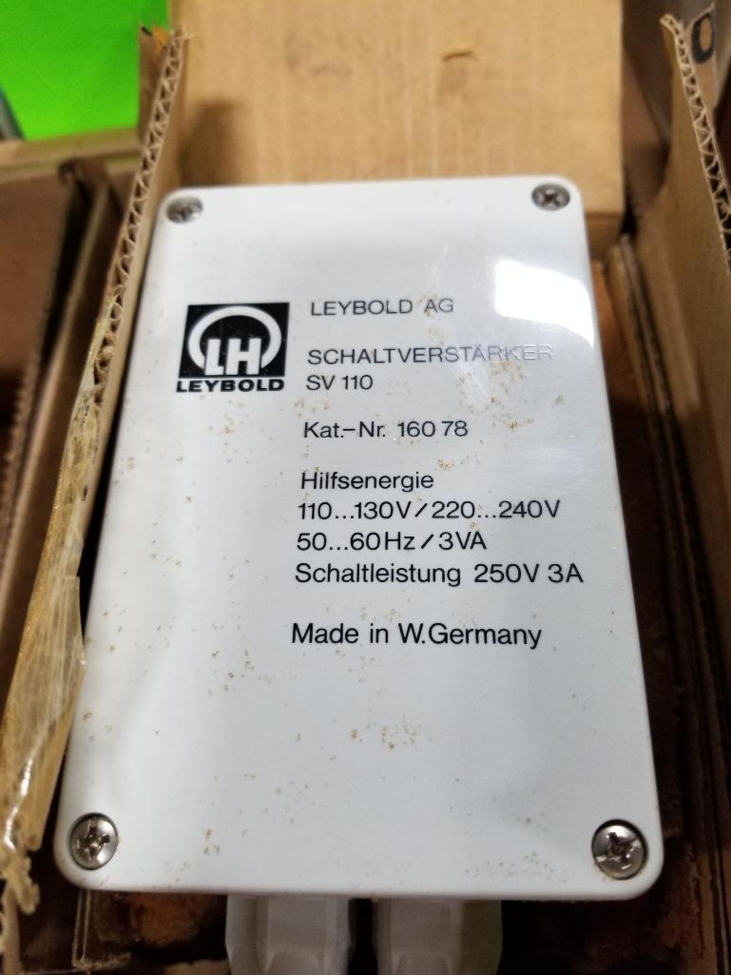 Leybold vacuum control. Part number 16078. New in box. - Image 3 of 3