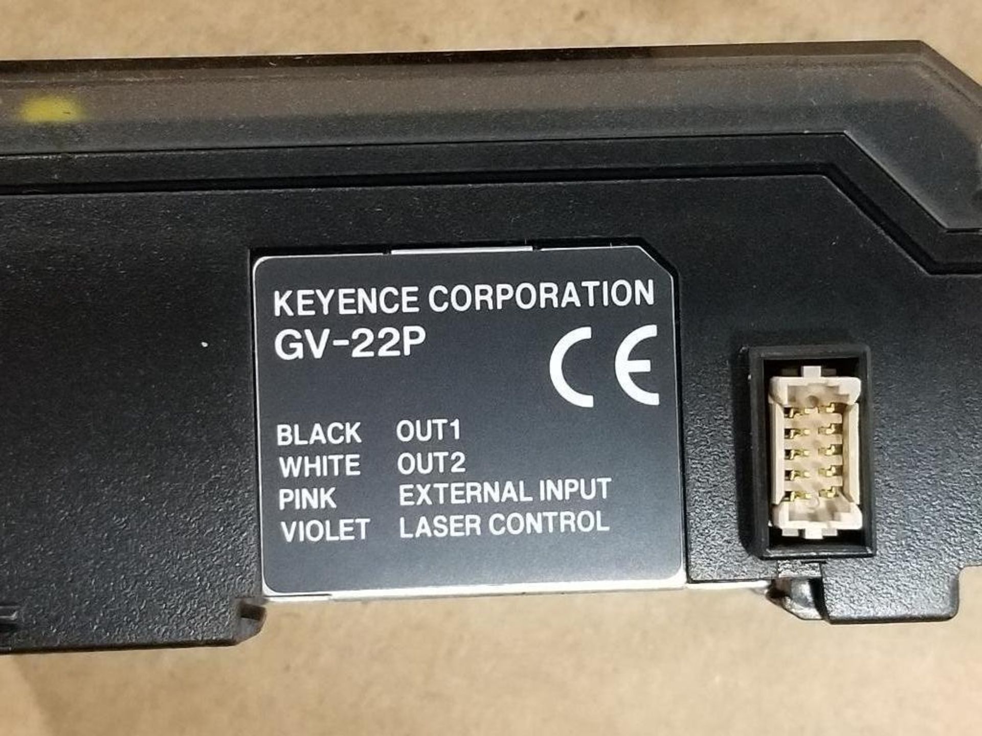 Qty 6 - Keyence CMOS laser sensor units. - Image 5 of 7